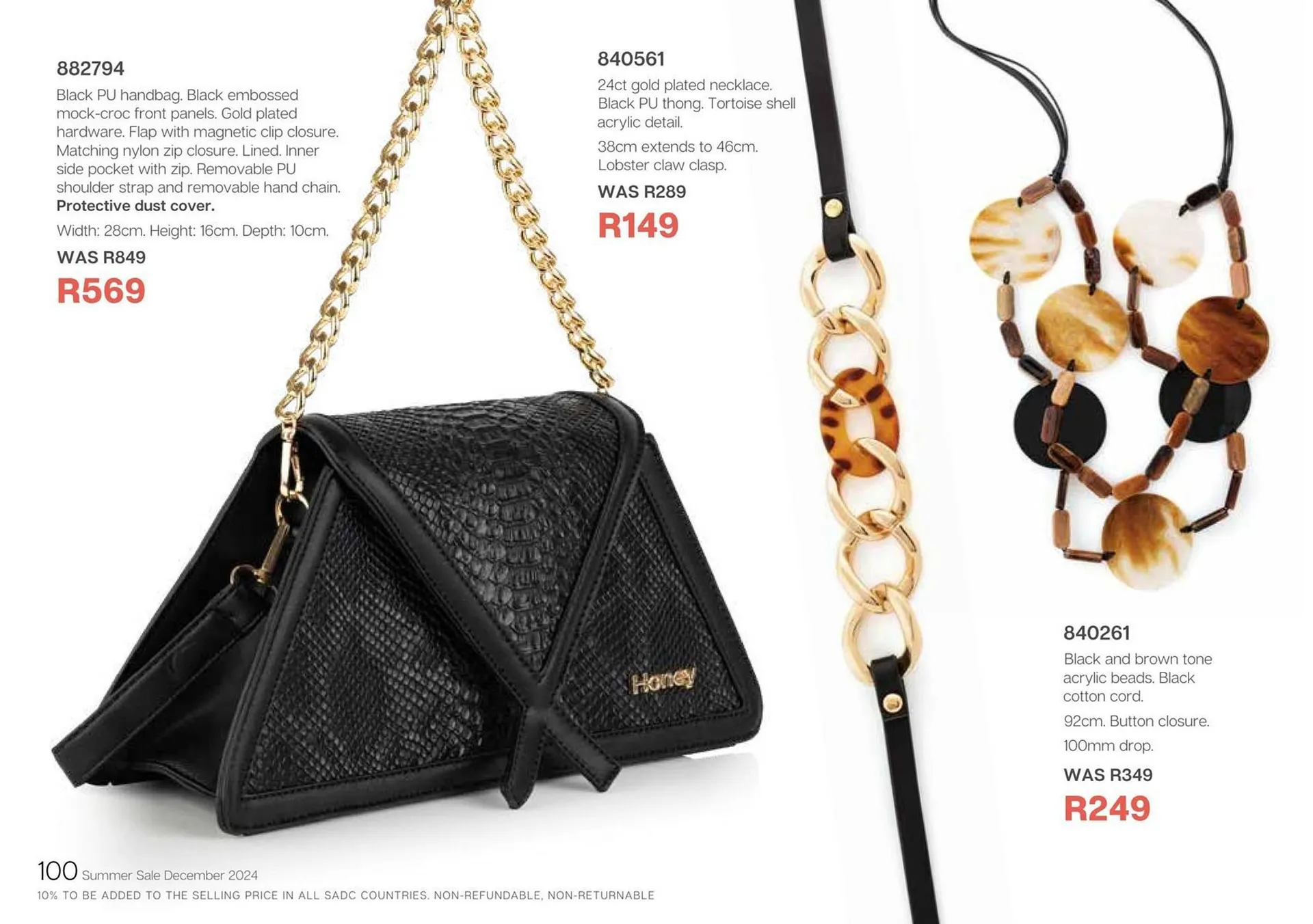 Honey Fashion Accessories catalogue from 19 December to 31 December 2024 - Catalogue Page 3