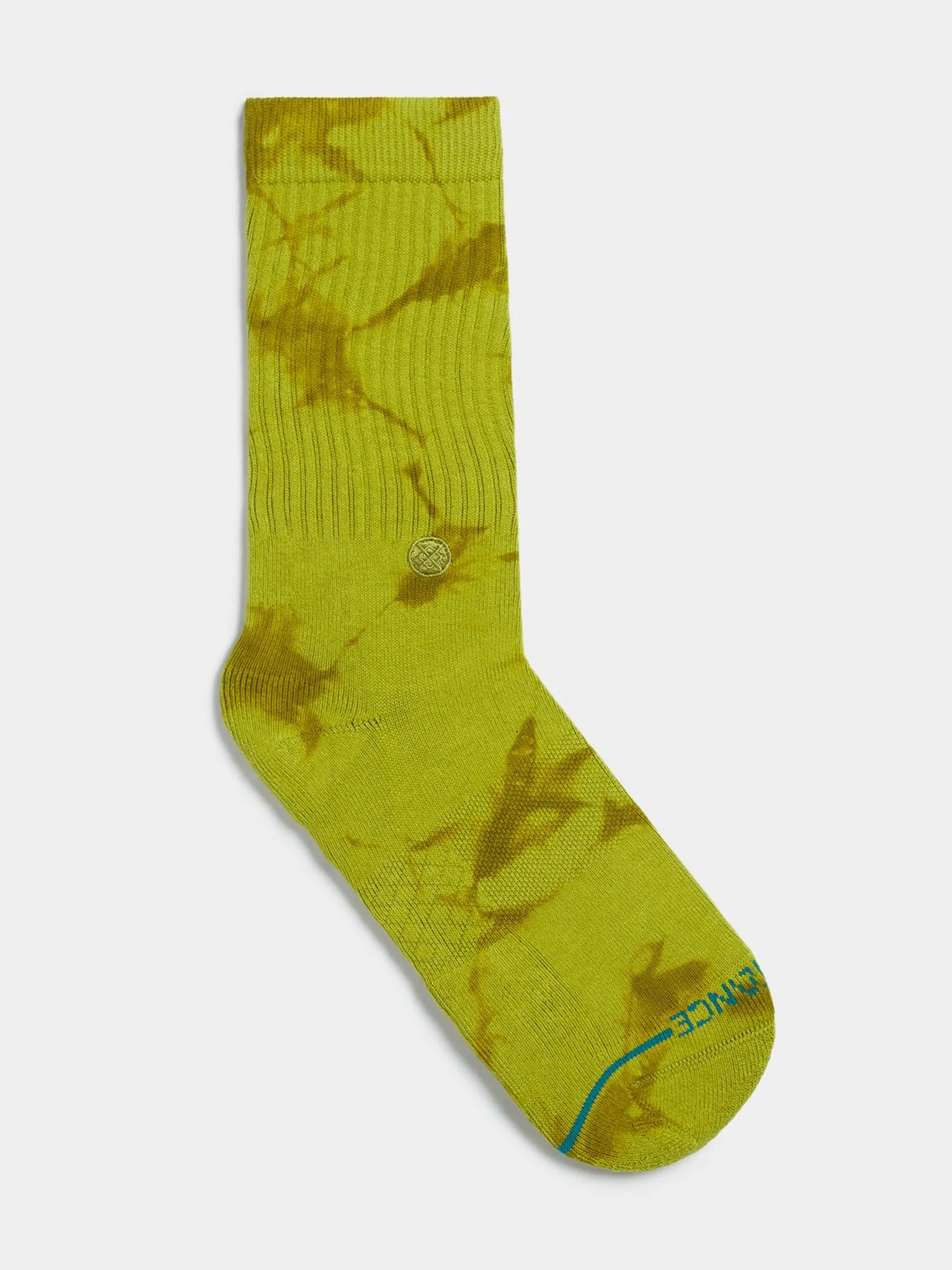 Stance Unisex Icon Dye Crew Green Socks