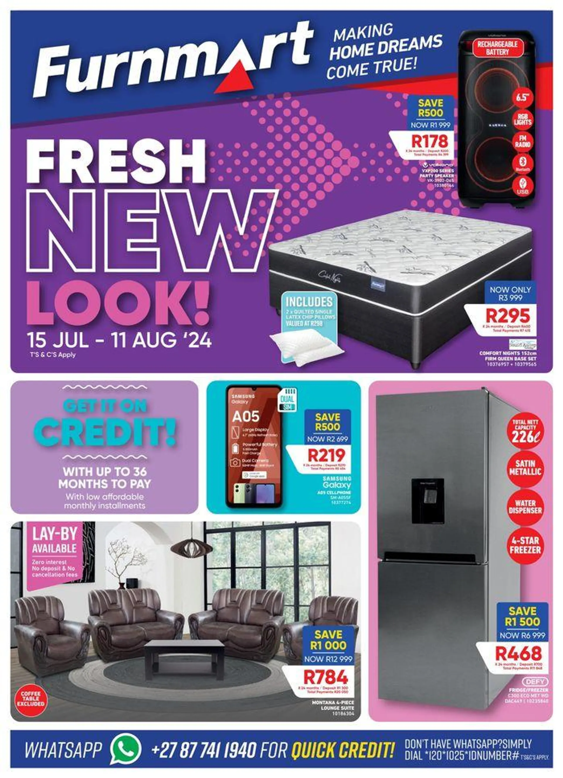 MONTHLY PROMOTIONS from 17 July to 11 August 2024 - Catalogue Page 1