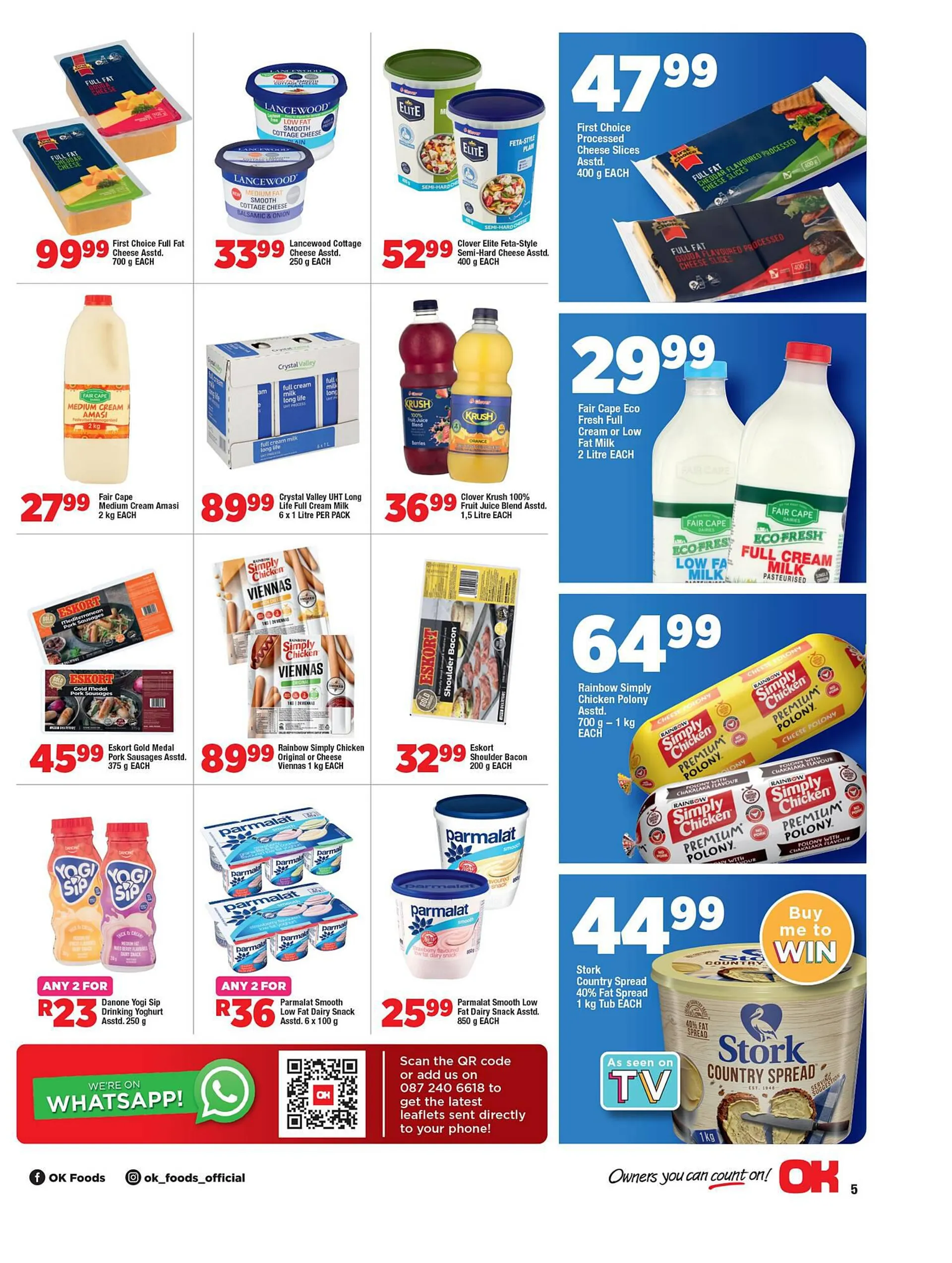 OK Foods catalogue from 21 February to 3 March 2024 - Catalogue Page 5