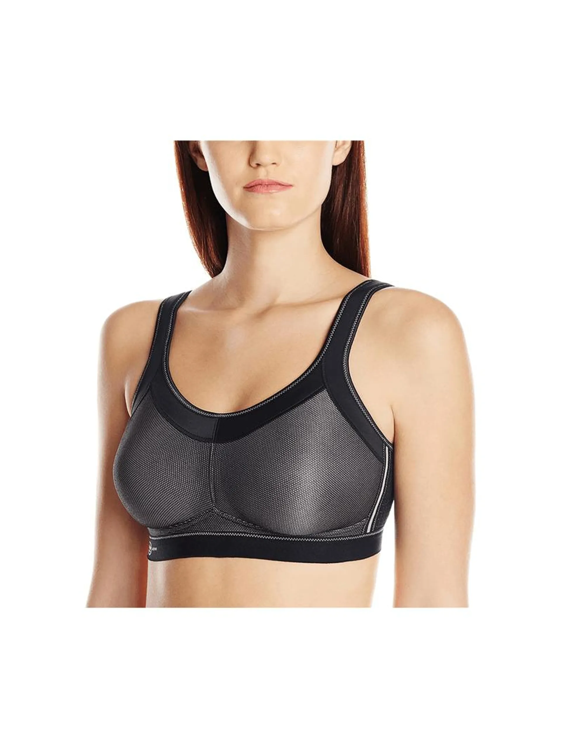 Womens Anita Momentum Black Sports Bra