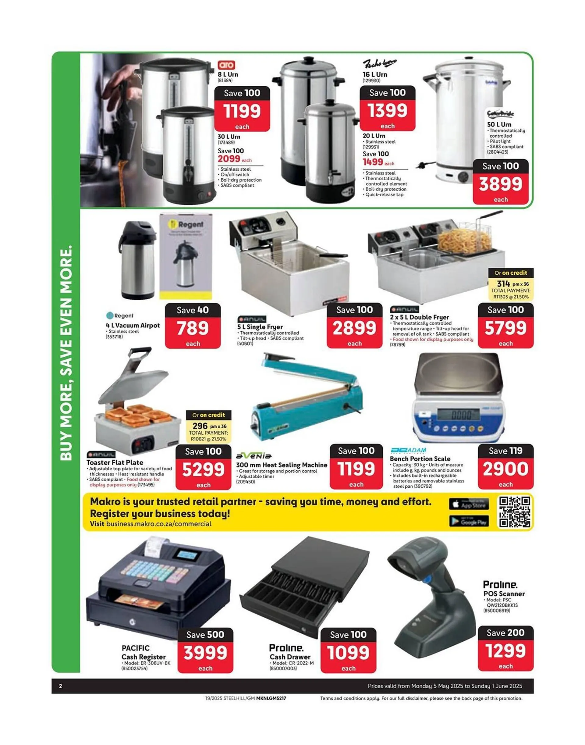 Makro catalogue from 17 May to 1 June 2025 - Catalogue Page 1