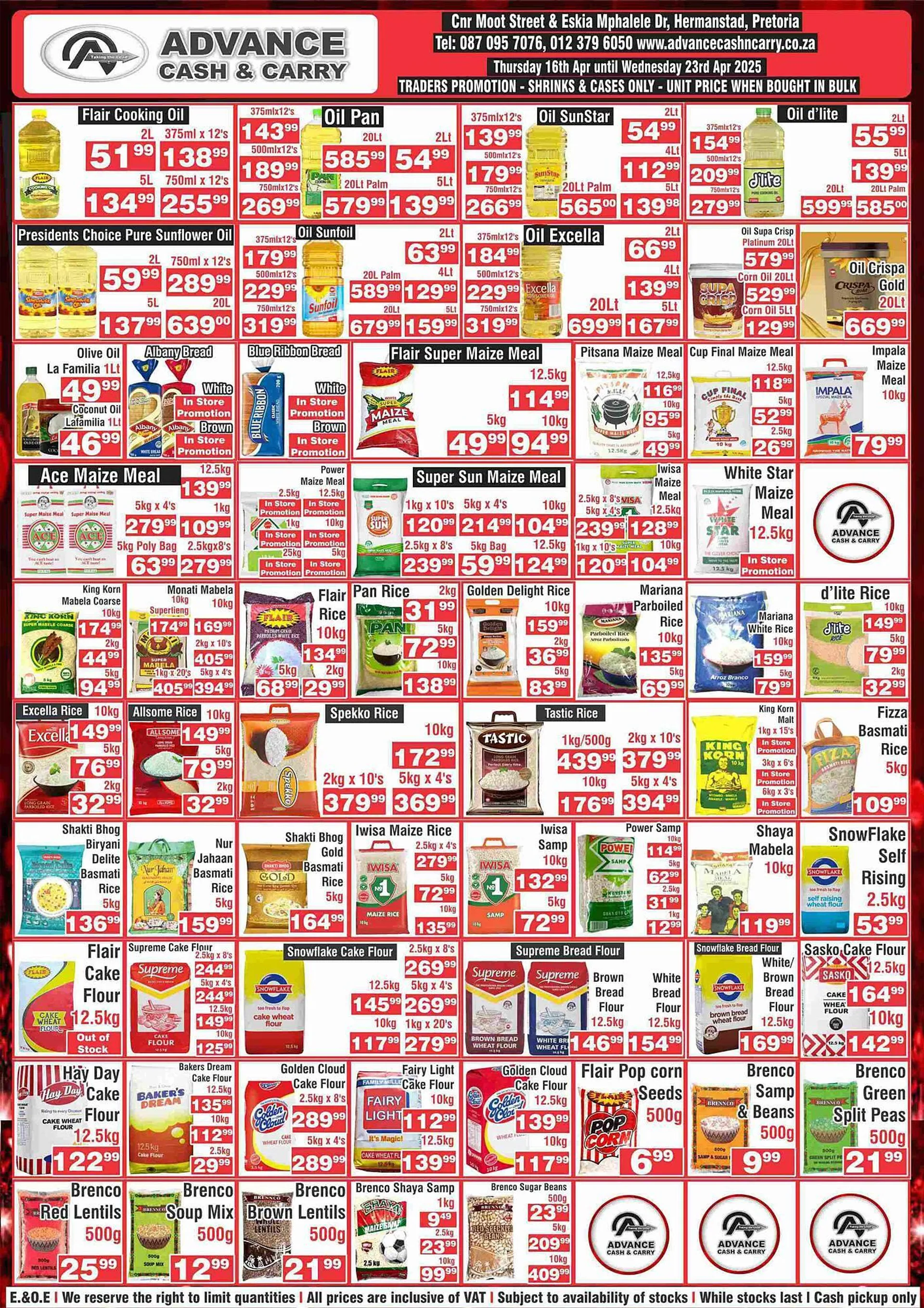 Advance Cash n Carry catalogue - 1