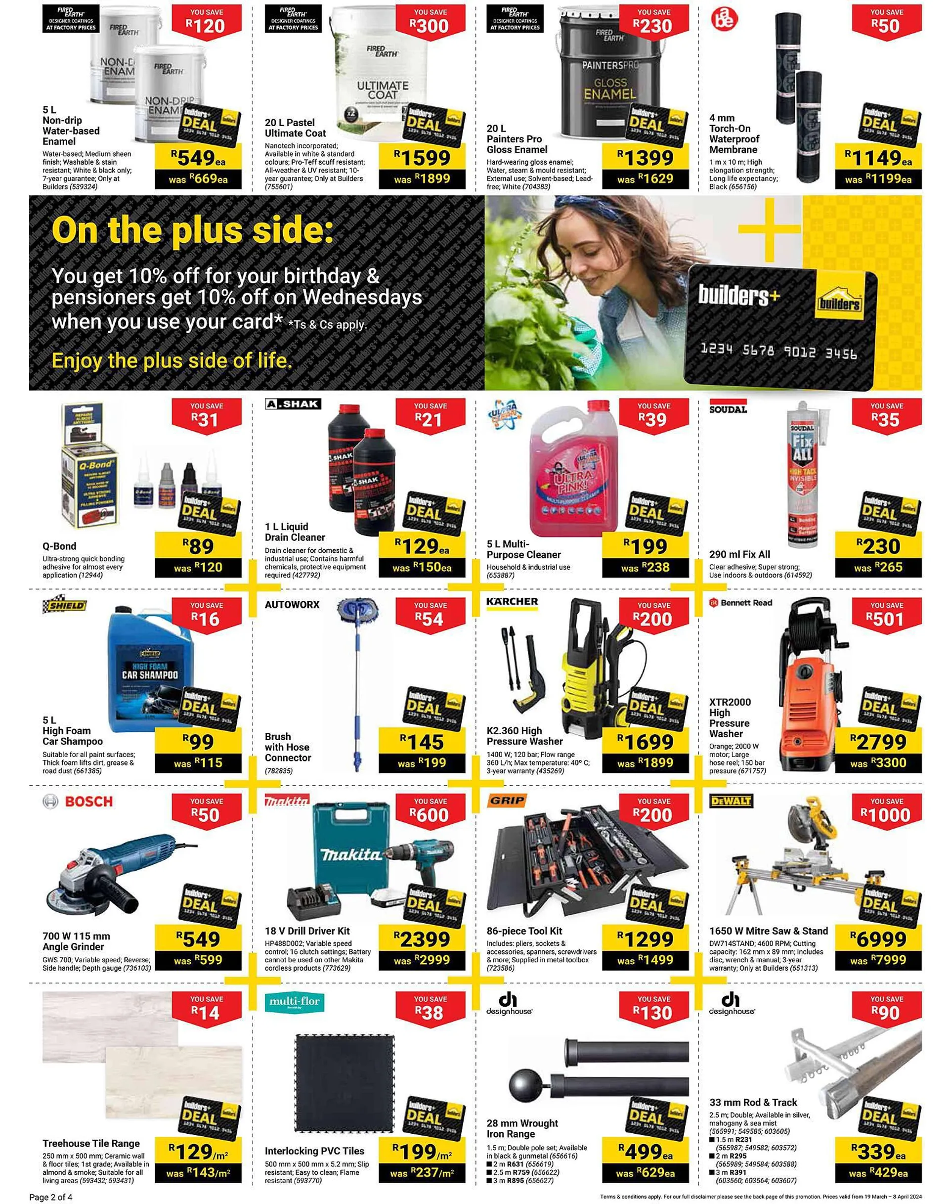 Builders Warehouse catalogue - 19 March 8 April 2024 - Page 2