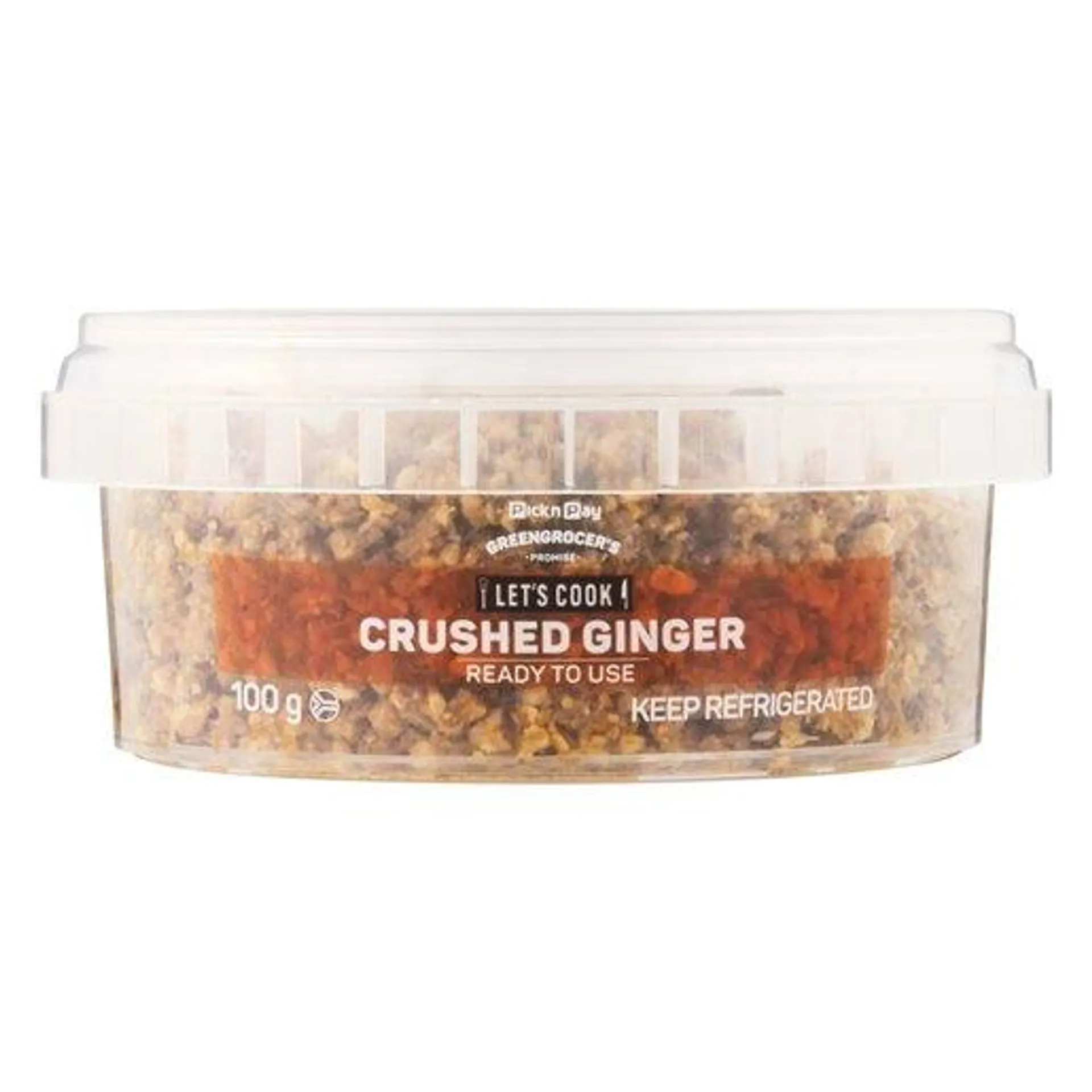 PnP Let's Cook Crushed Ginger 100g