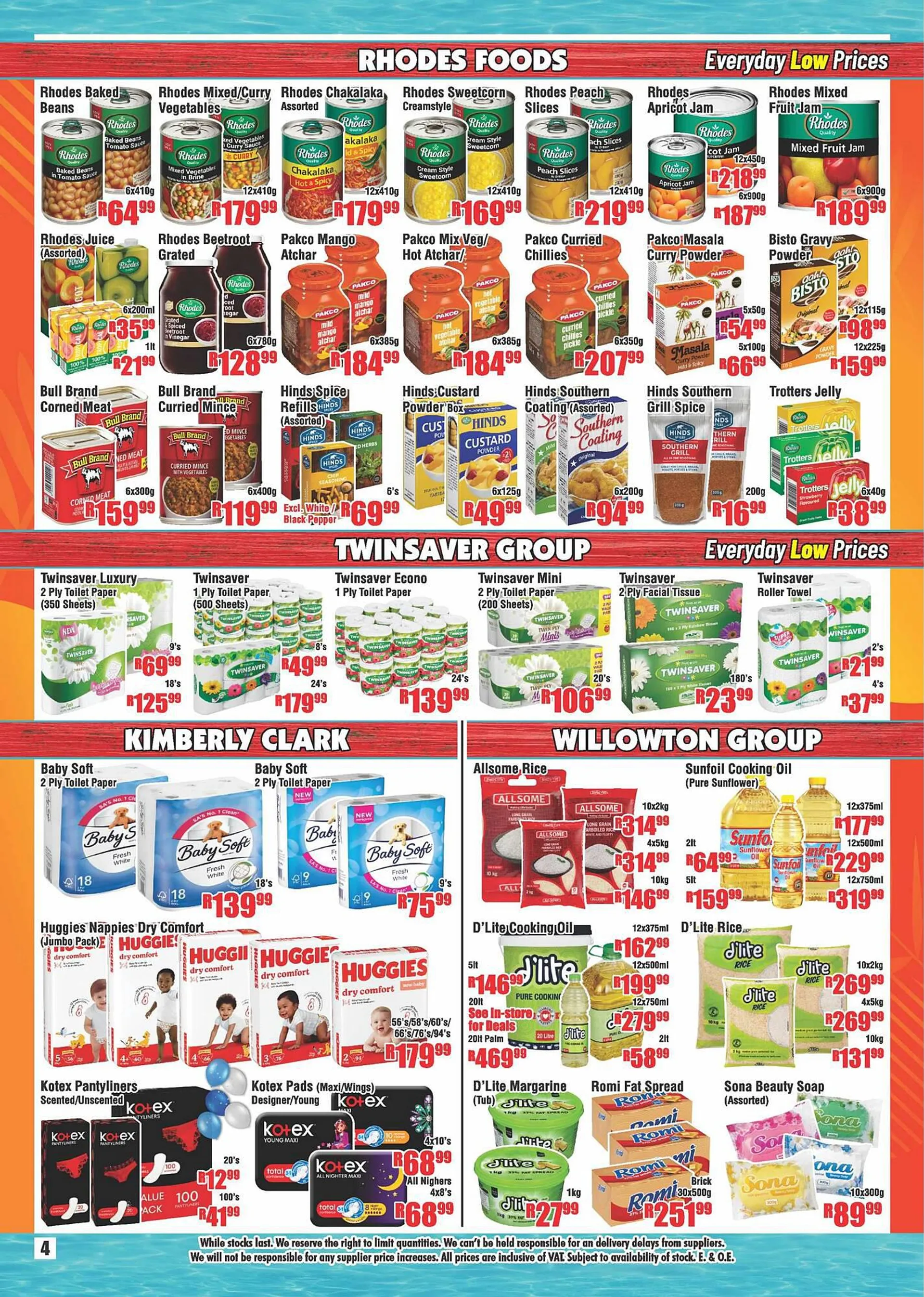 Devland Cash And Carry catalogue from 25 October to 22 November 2023 - Catalogue Page 4