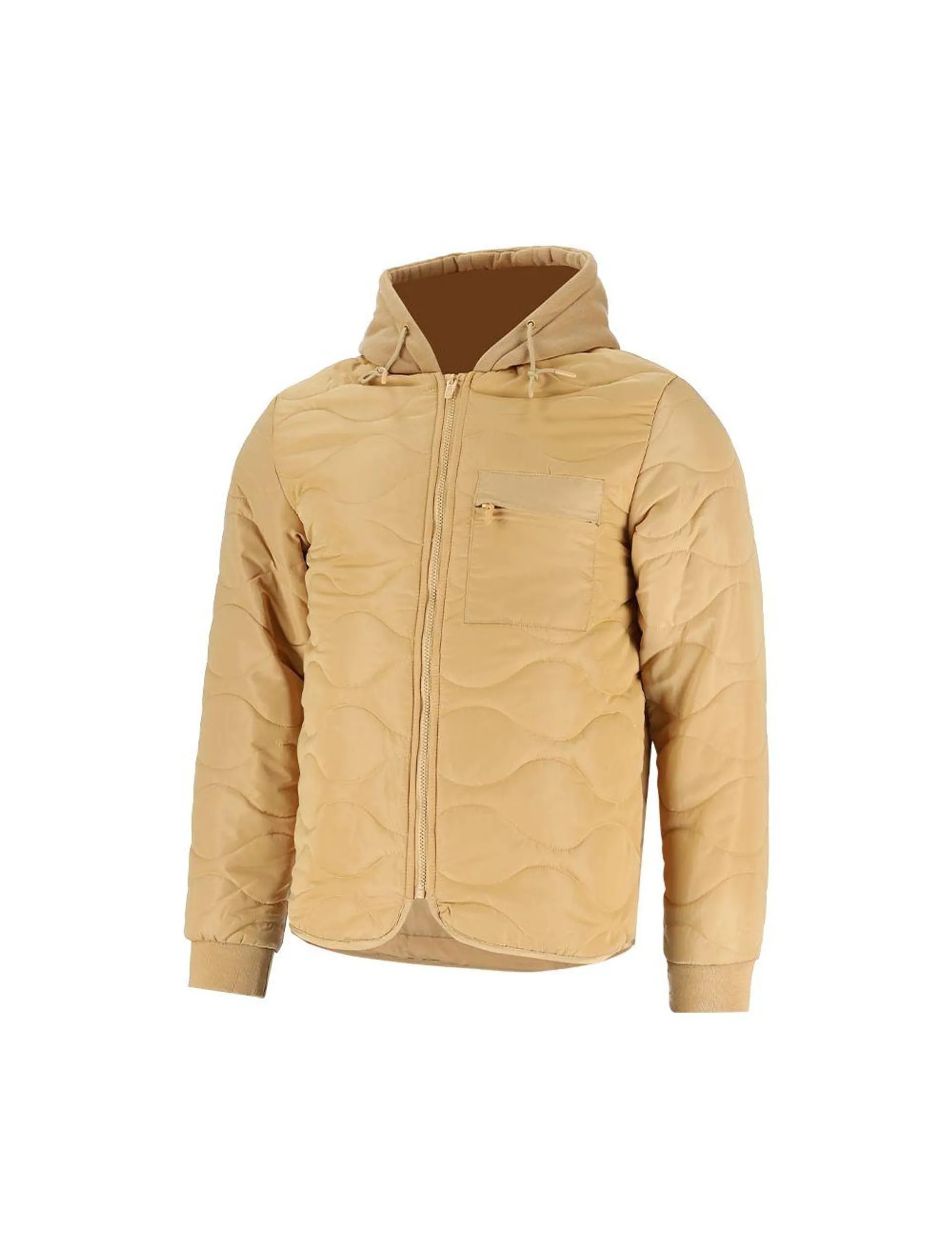 Nikos Light Weight Padded Mens Jacket Sand