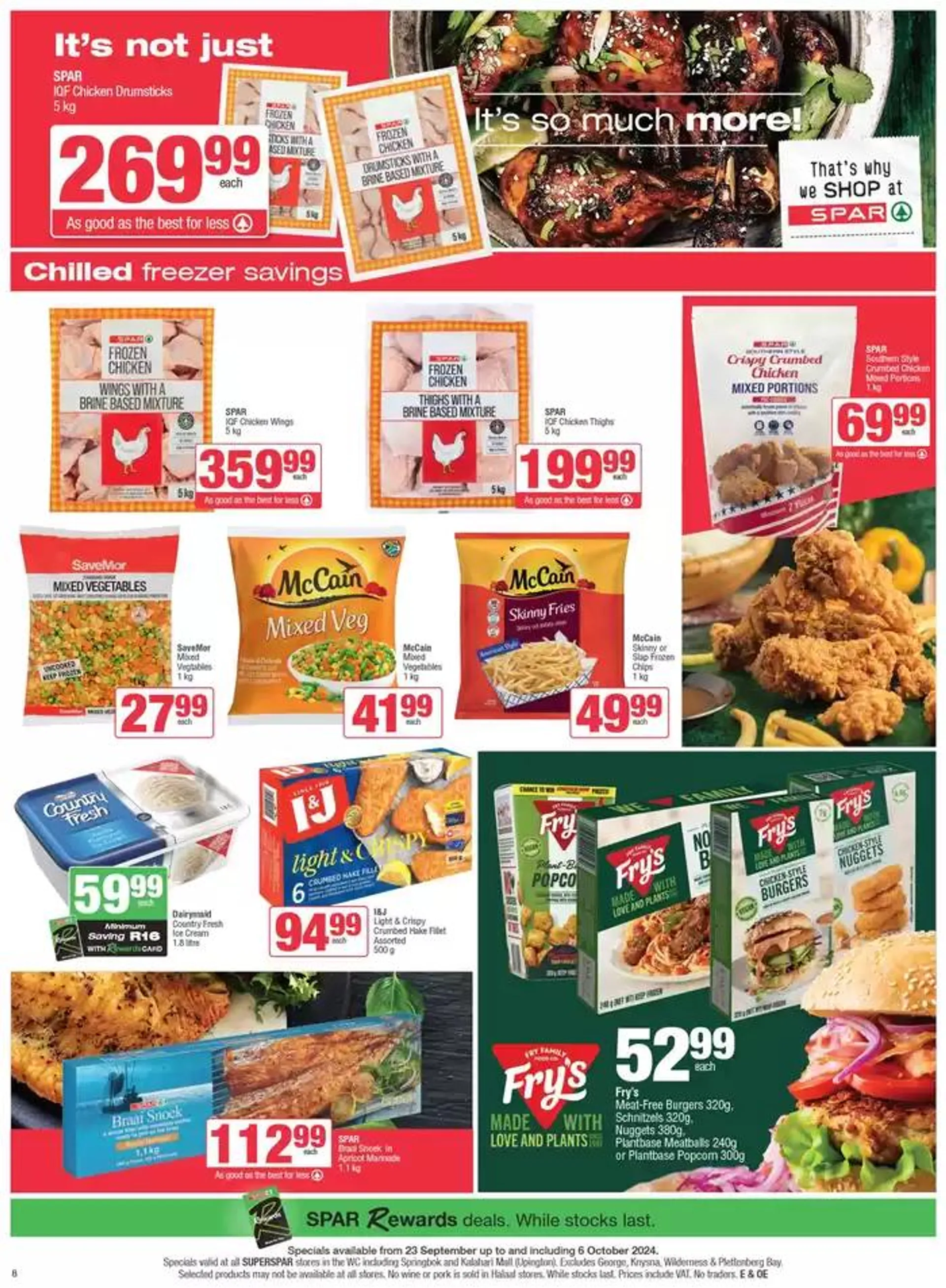 Specials SuperSpar from 24 September to 6 October 2024 - Catalogue Page 8