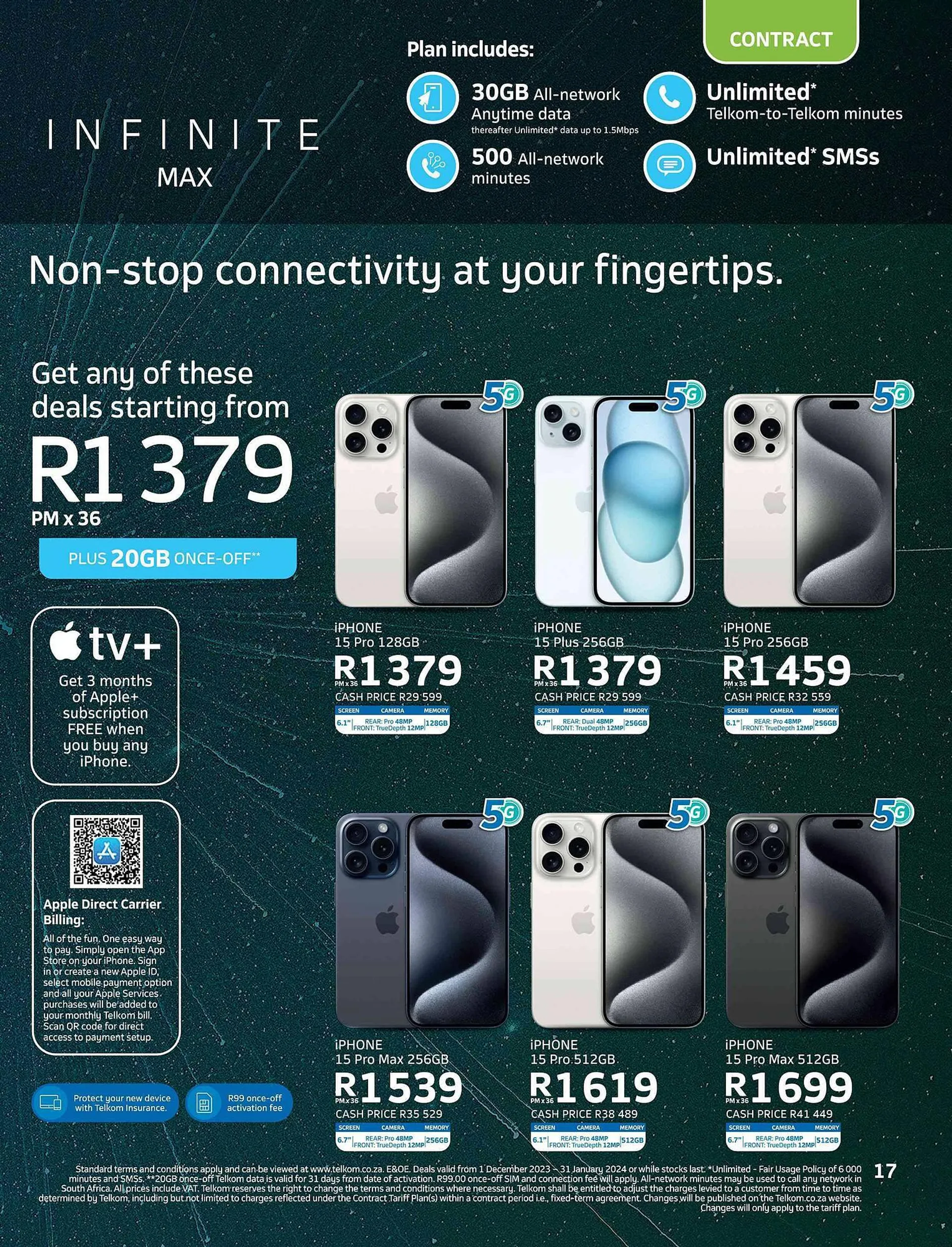 Telkom catalogue from 1 December to 31 January 2024 - Catalogue Page 17