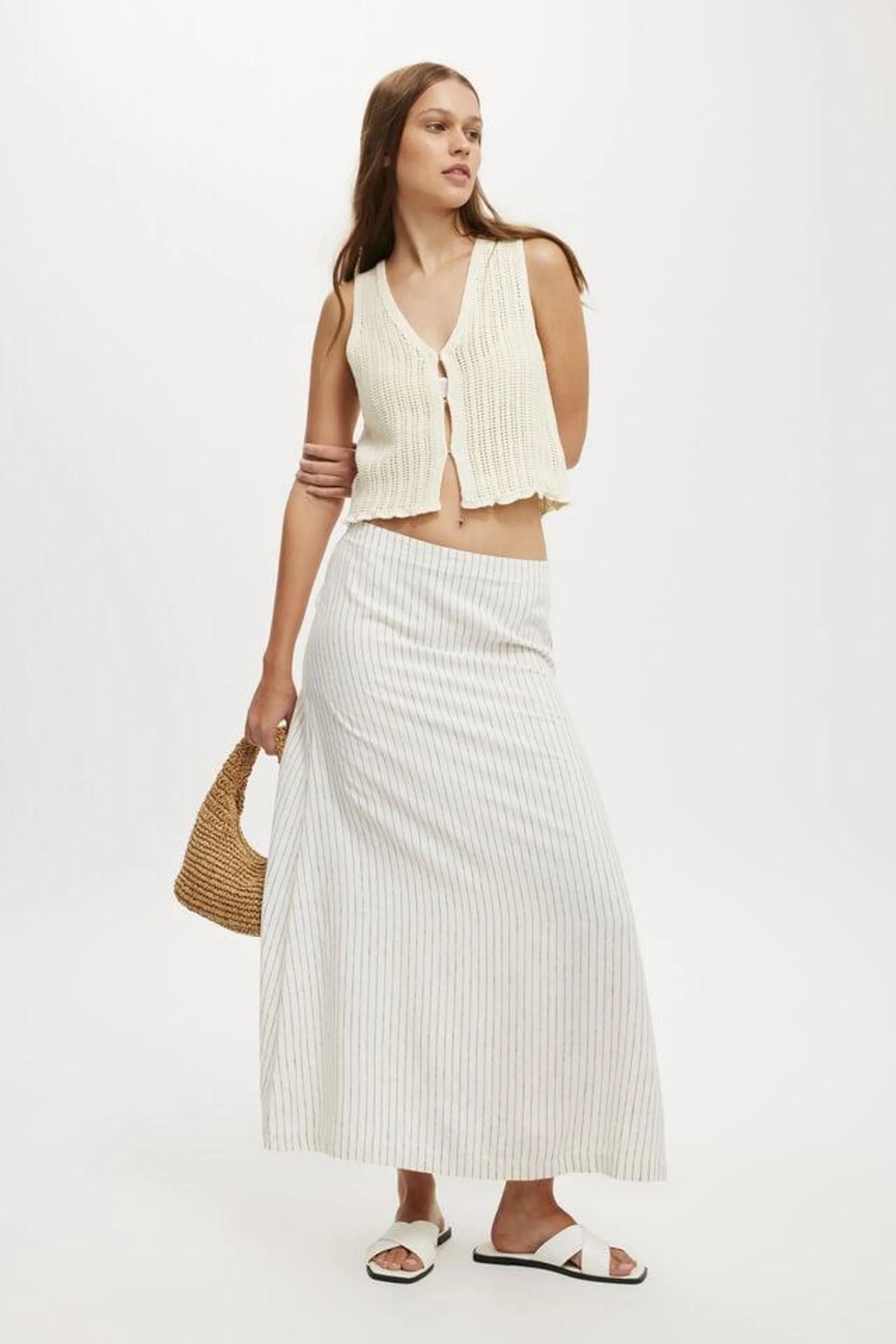 Haven Maxi A-Line Skirt