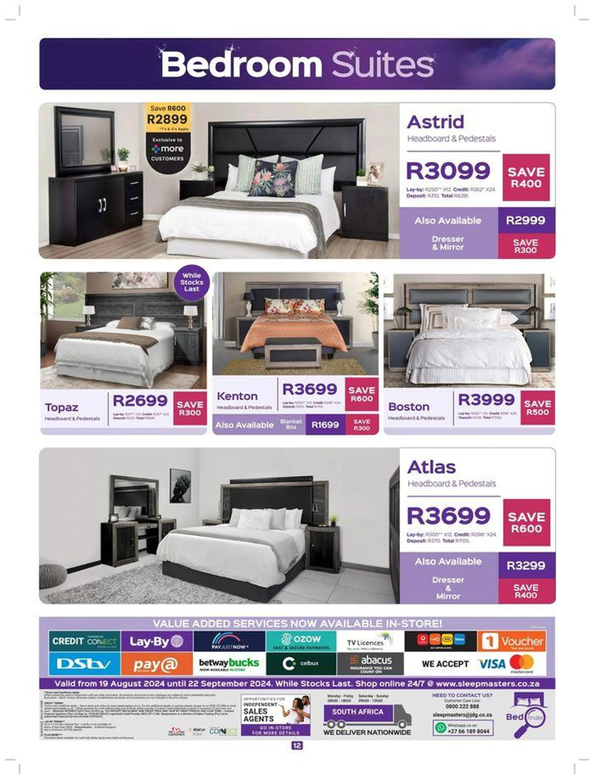 Best Deals,Best Brands. from 20 August to 22 September 2024 - Catalogue Page 12