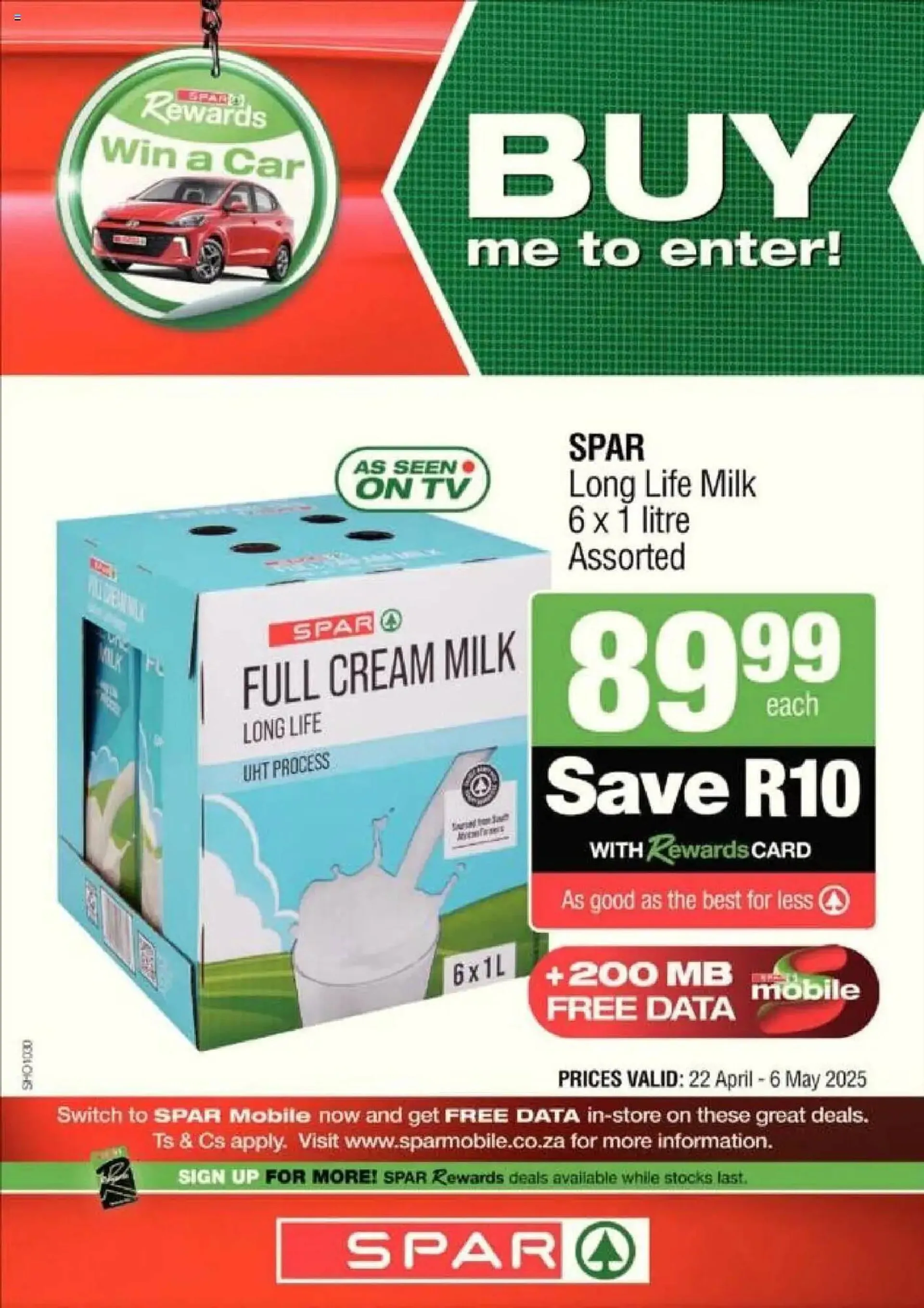 KwikSpar catalogue from 22 April to 6 May 2025 - Catalogue Page 1