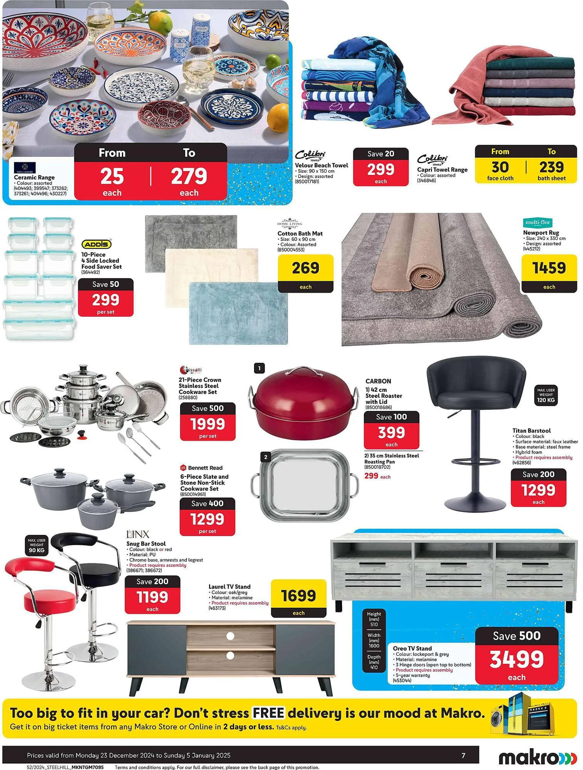 Makro catalogue from 23 December to 5 January 2025 - Catalogue Page 7