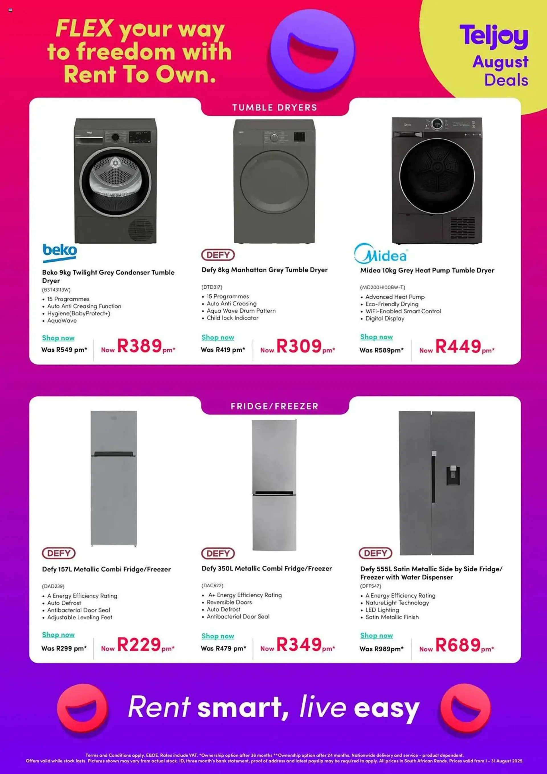 Teljoy catalogue from 1 August to 31 August 2025 - Catalogue Page 1