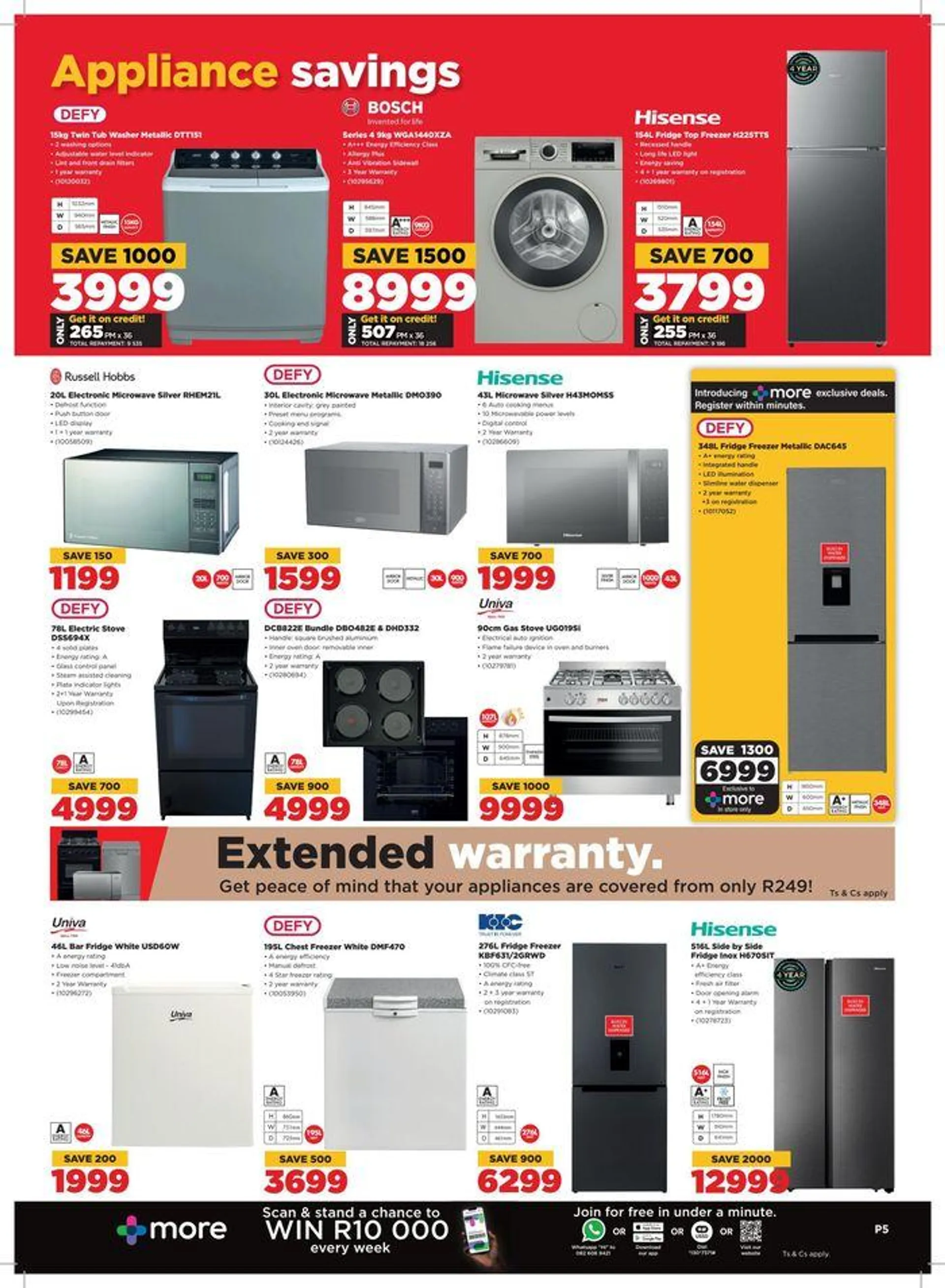 Catalogue HiFi Corp from 17 September to 22 September 2024 - Catalogue Page 5