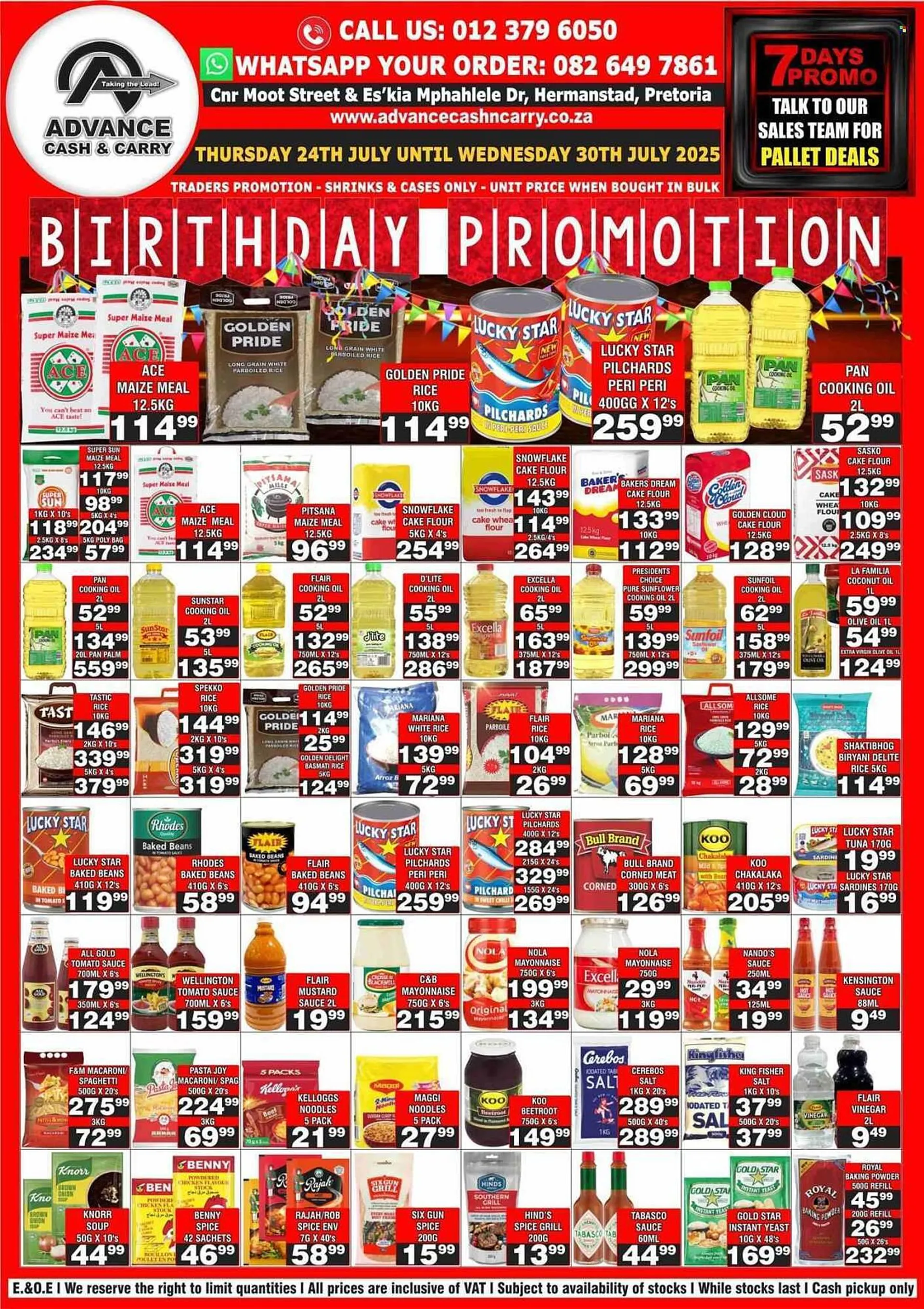 Advance Cash n Carry catalogue - 1