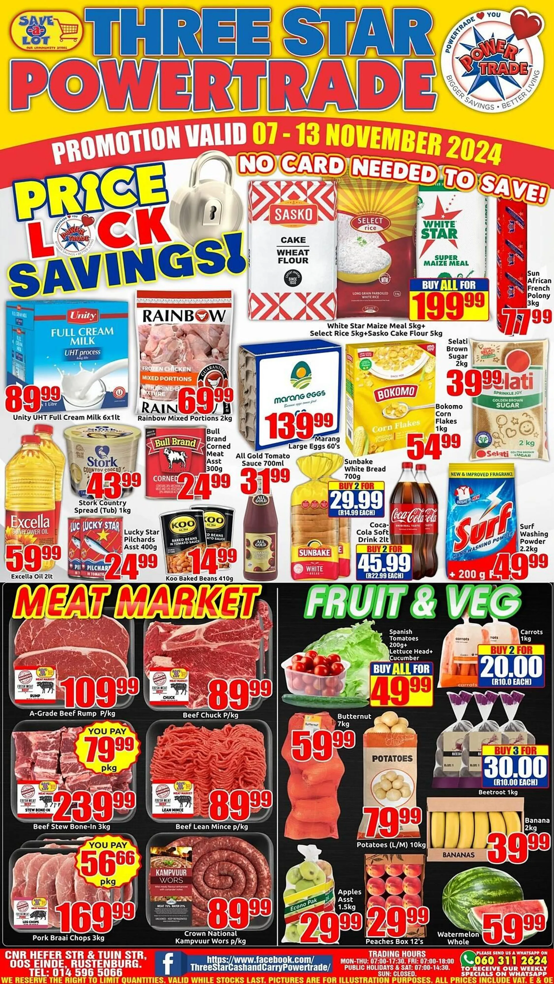 Three Star Cash and Carry catalogue - 1