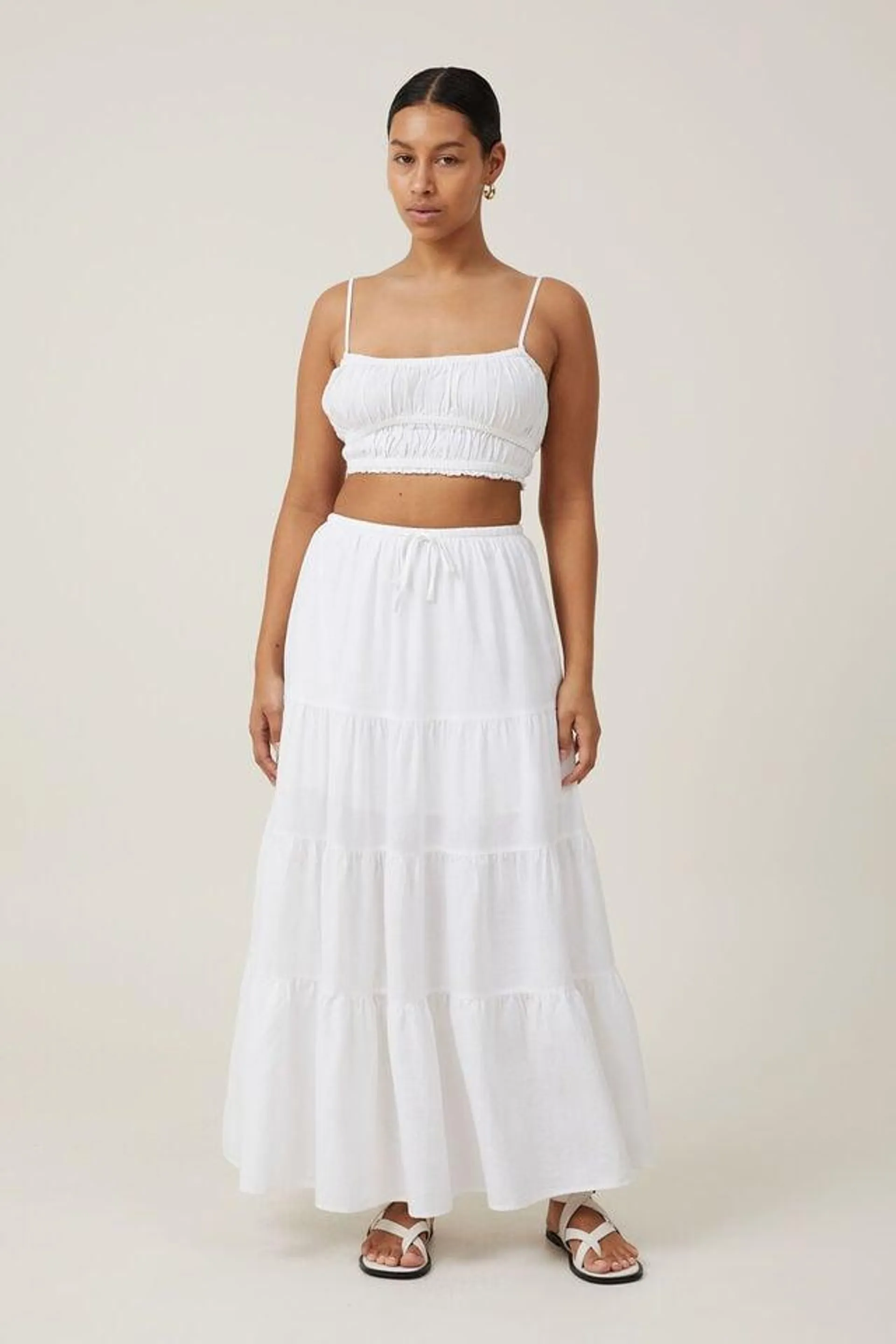 Haven Tiered Maxi Skirt