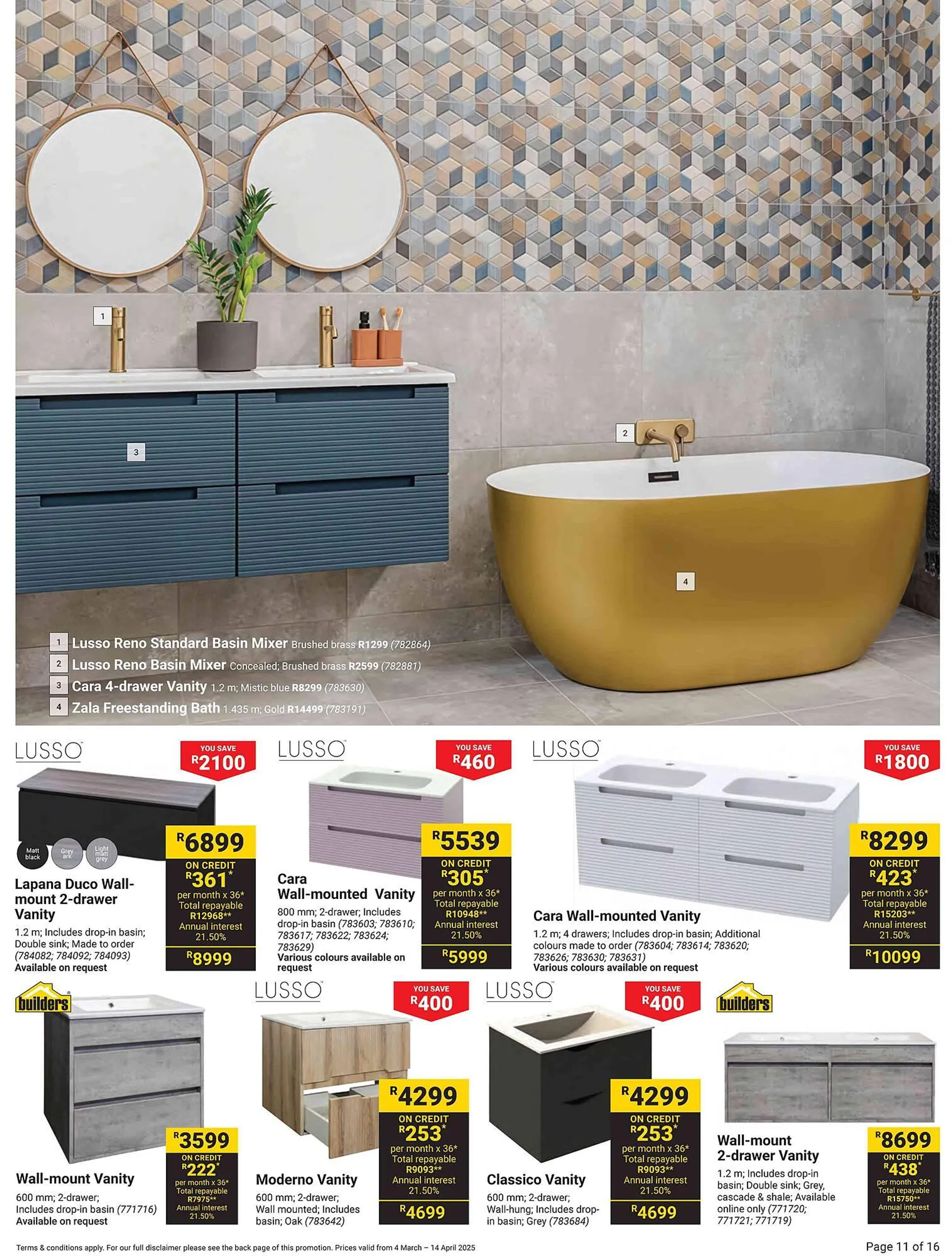Builders Warehouse catalogue from 4 March to 14 April 2025 - Catalogue Page 3