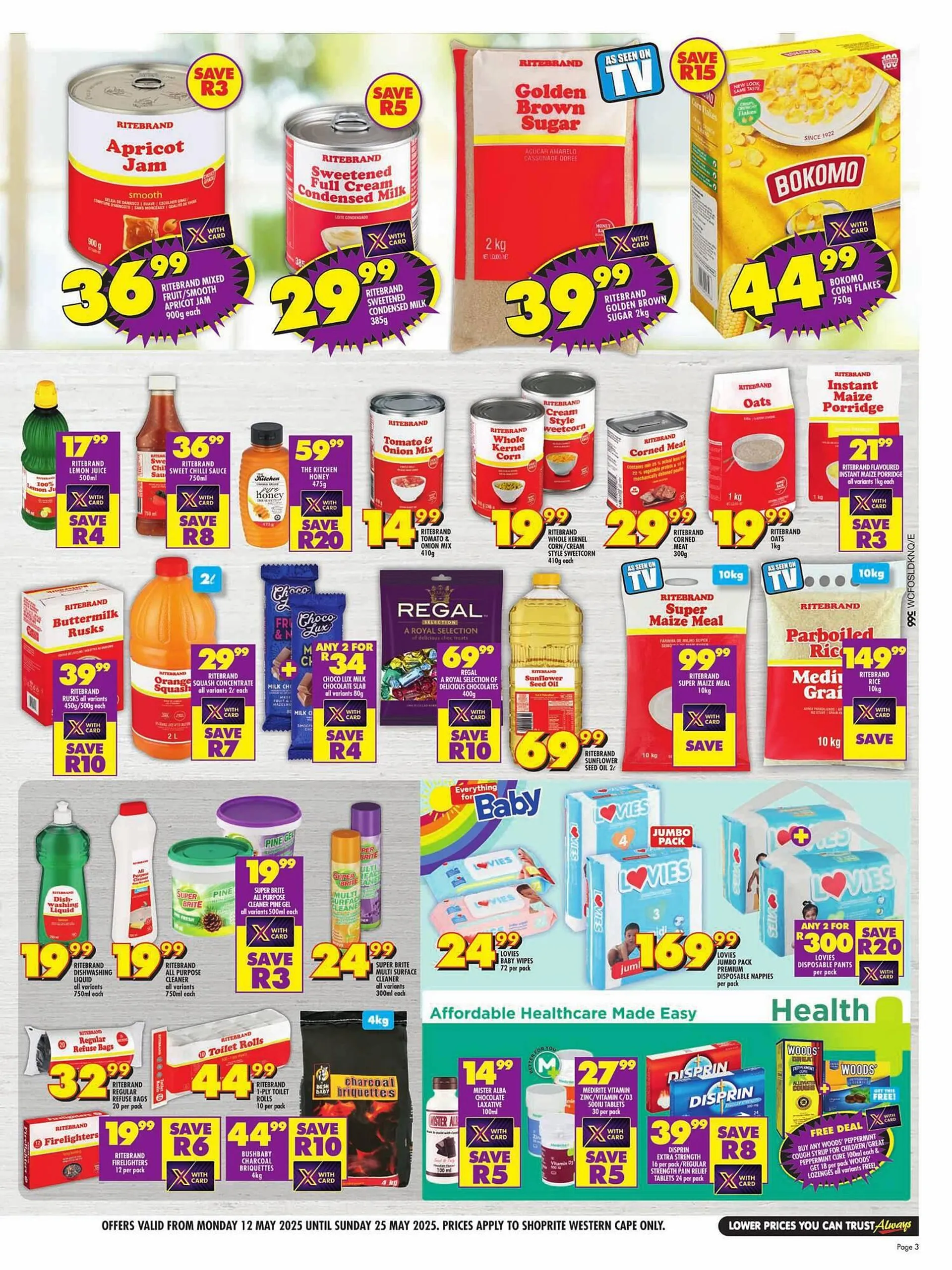 Shoprite catalogue from 12 May to 25 May 2025 - Catalogue Page 1