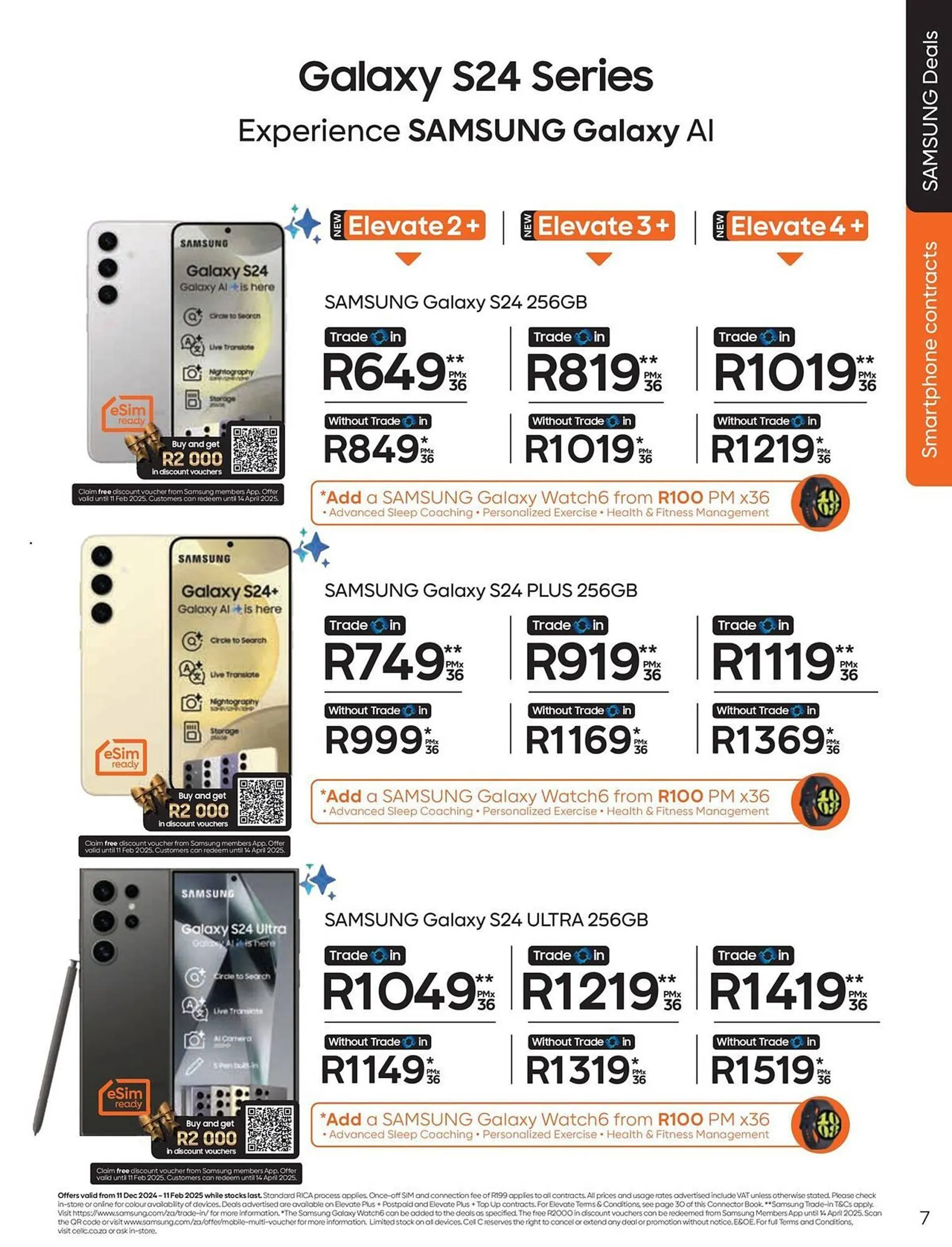 Cell C catalogue from 12 December to 11 February 2025 - Catalogue Page 7