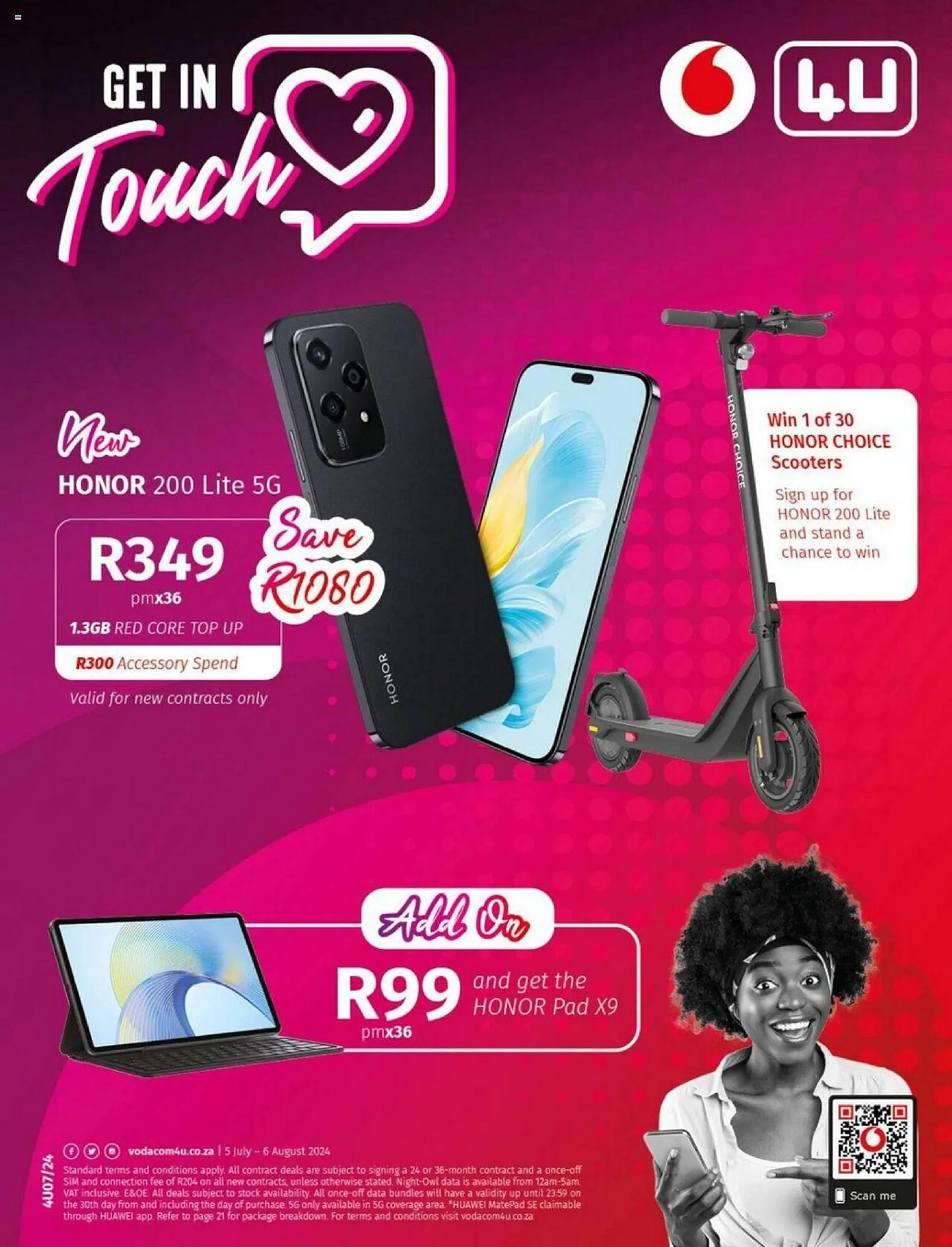 Vodacom catalogue from 5 July to 6 August 2024 - Catalogue Page 1