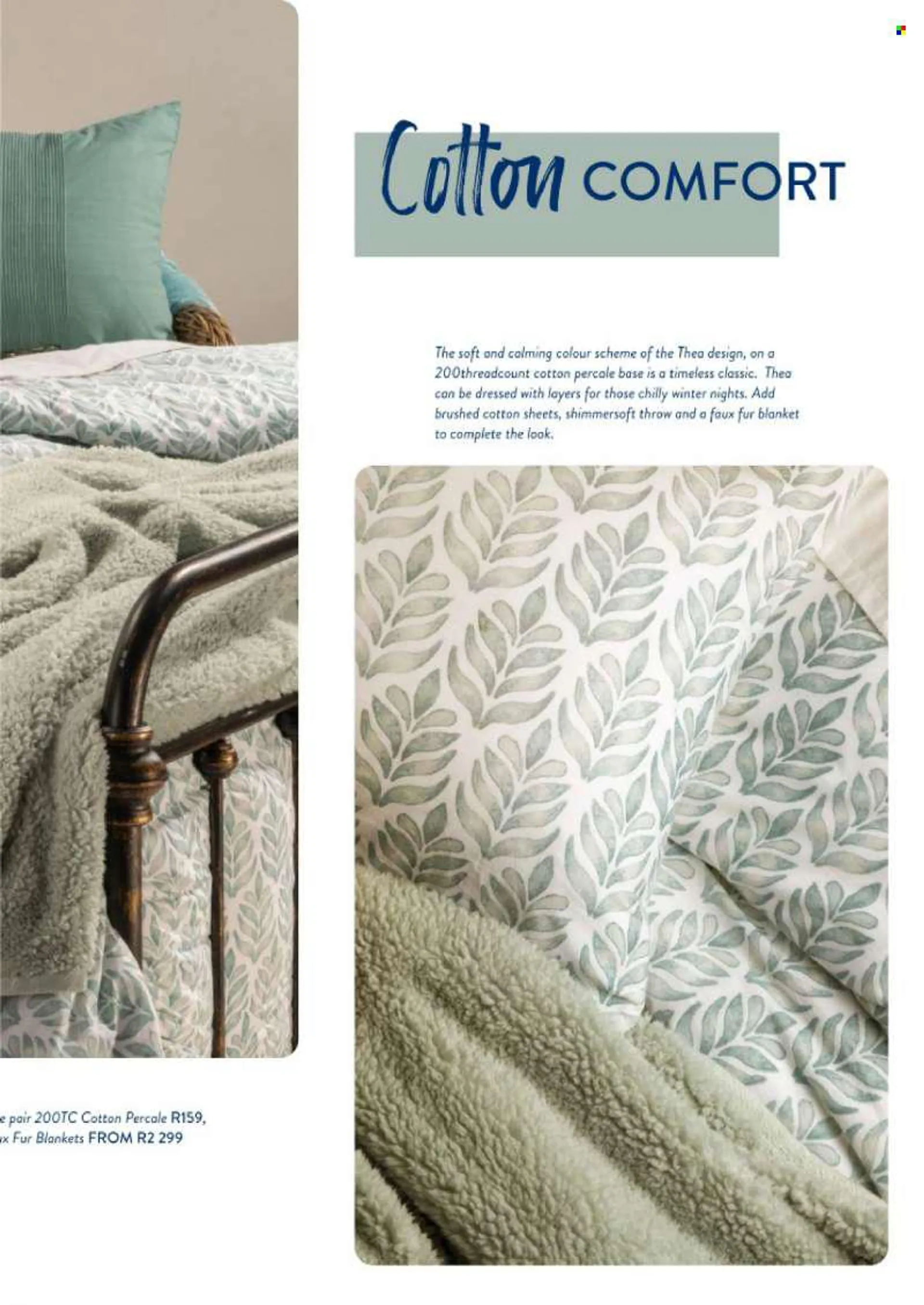 Volpes catalogue  - Sales products - blanket. Page 5.