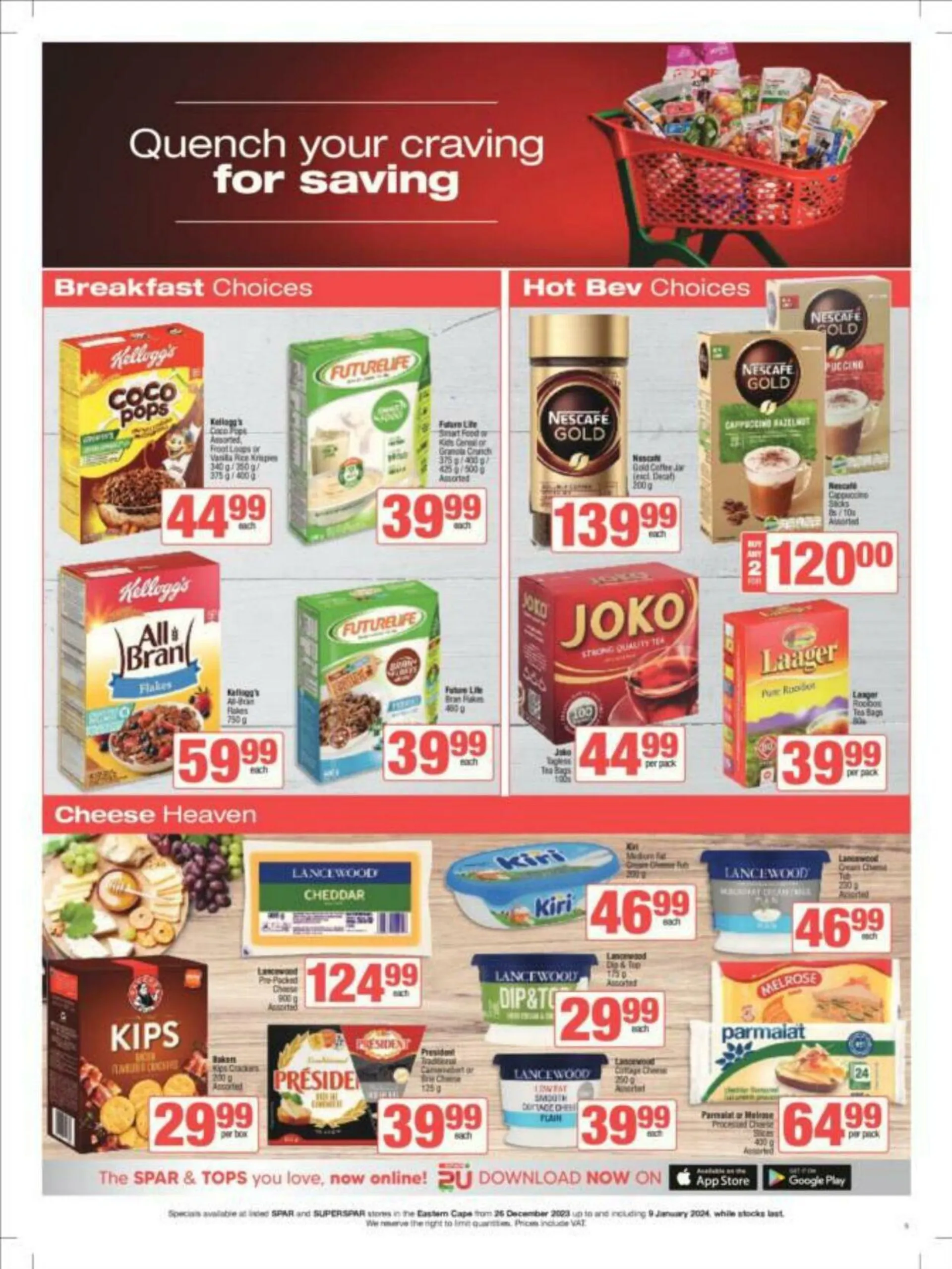 SPAR Current catalogue from 26 December to 6 February 2024 - Catalogue Page 5