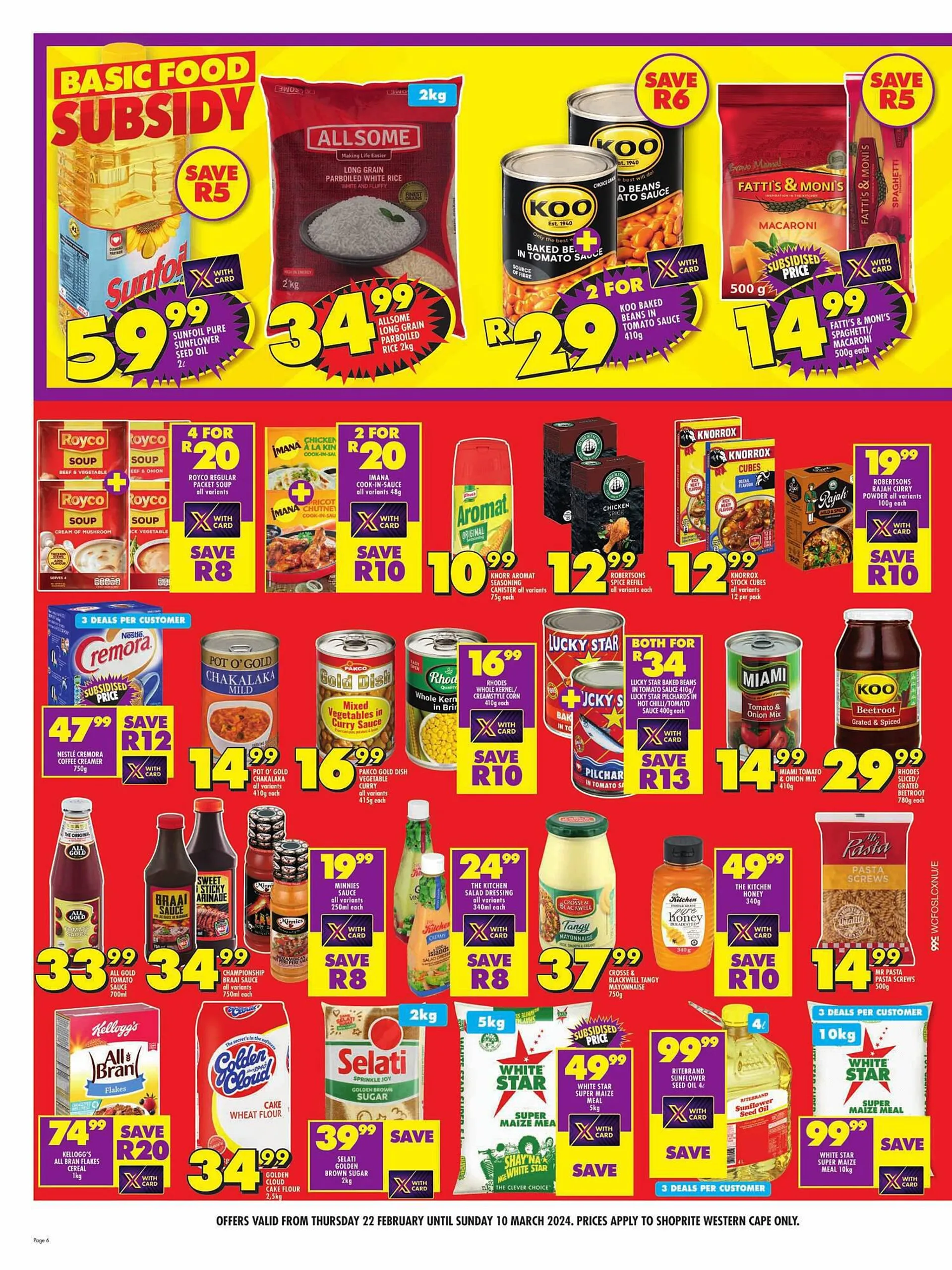 Shoprite catalogue from 22 February to 10 March 2024 - Catalogue Page 6