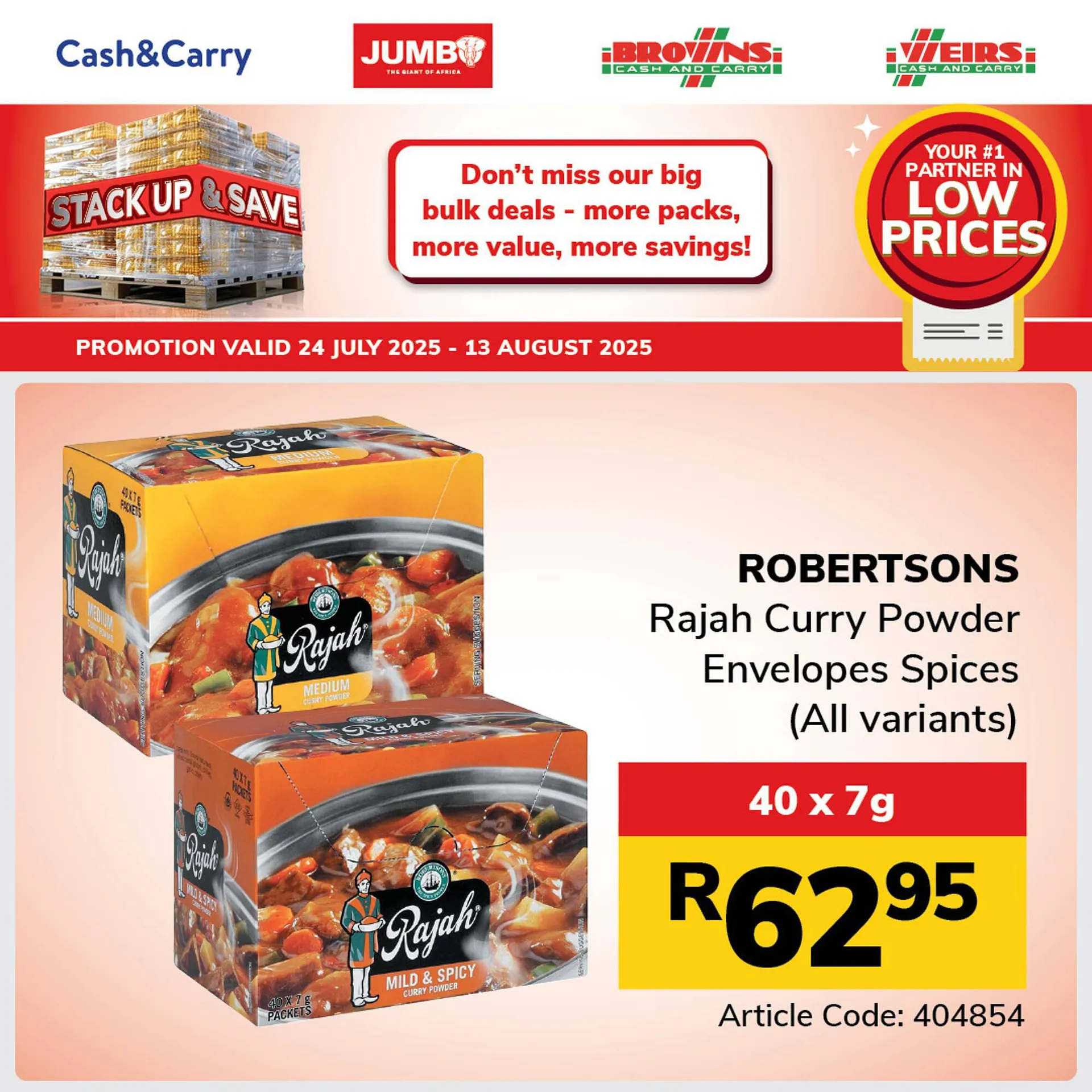 Jumbo catalogue from 24 July to 13 August 2025 - Catalogue Page 1