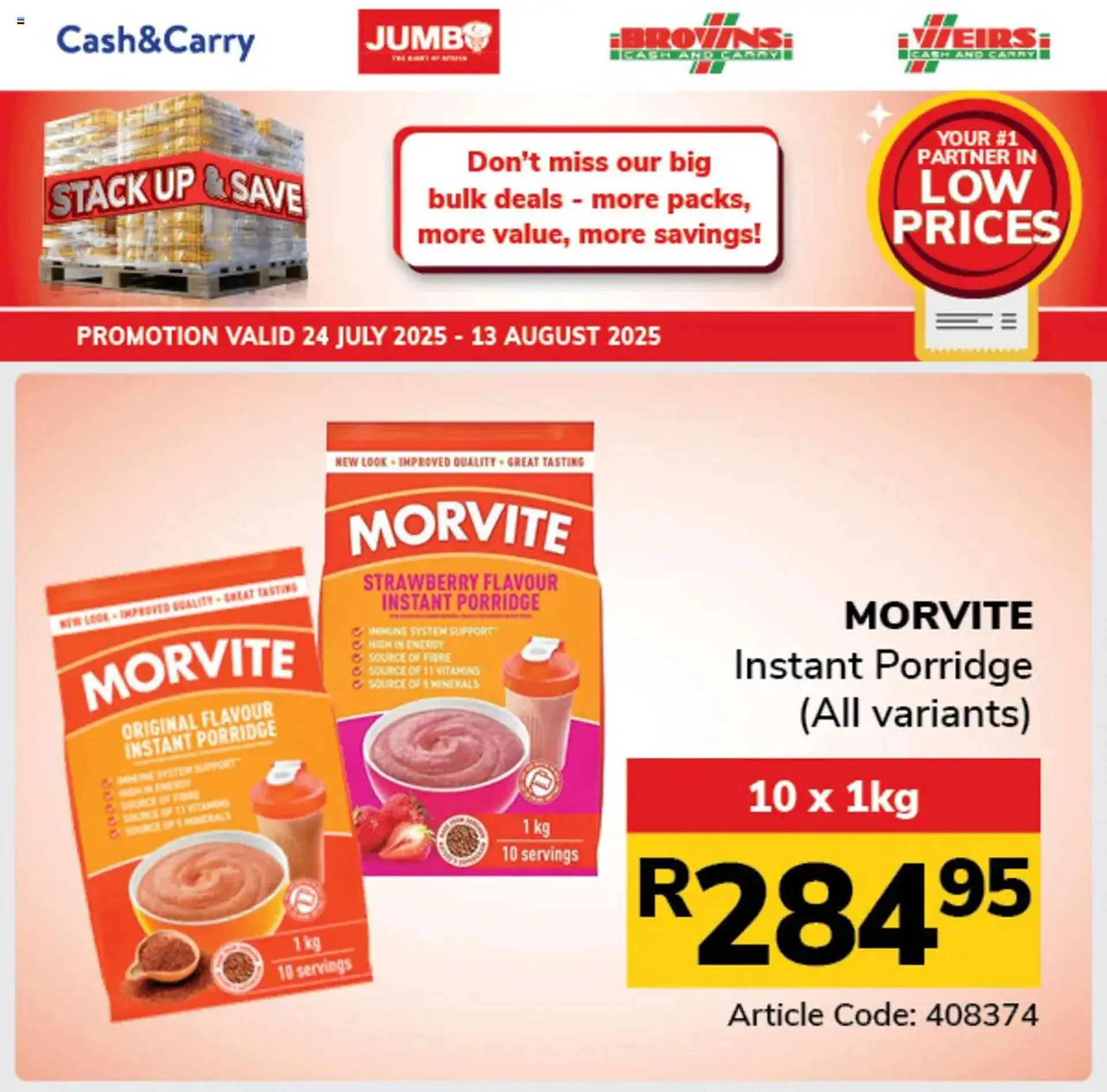 Jumbo catalogue from 24 July to 13 August 2025 - Catalogue Page 1