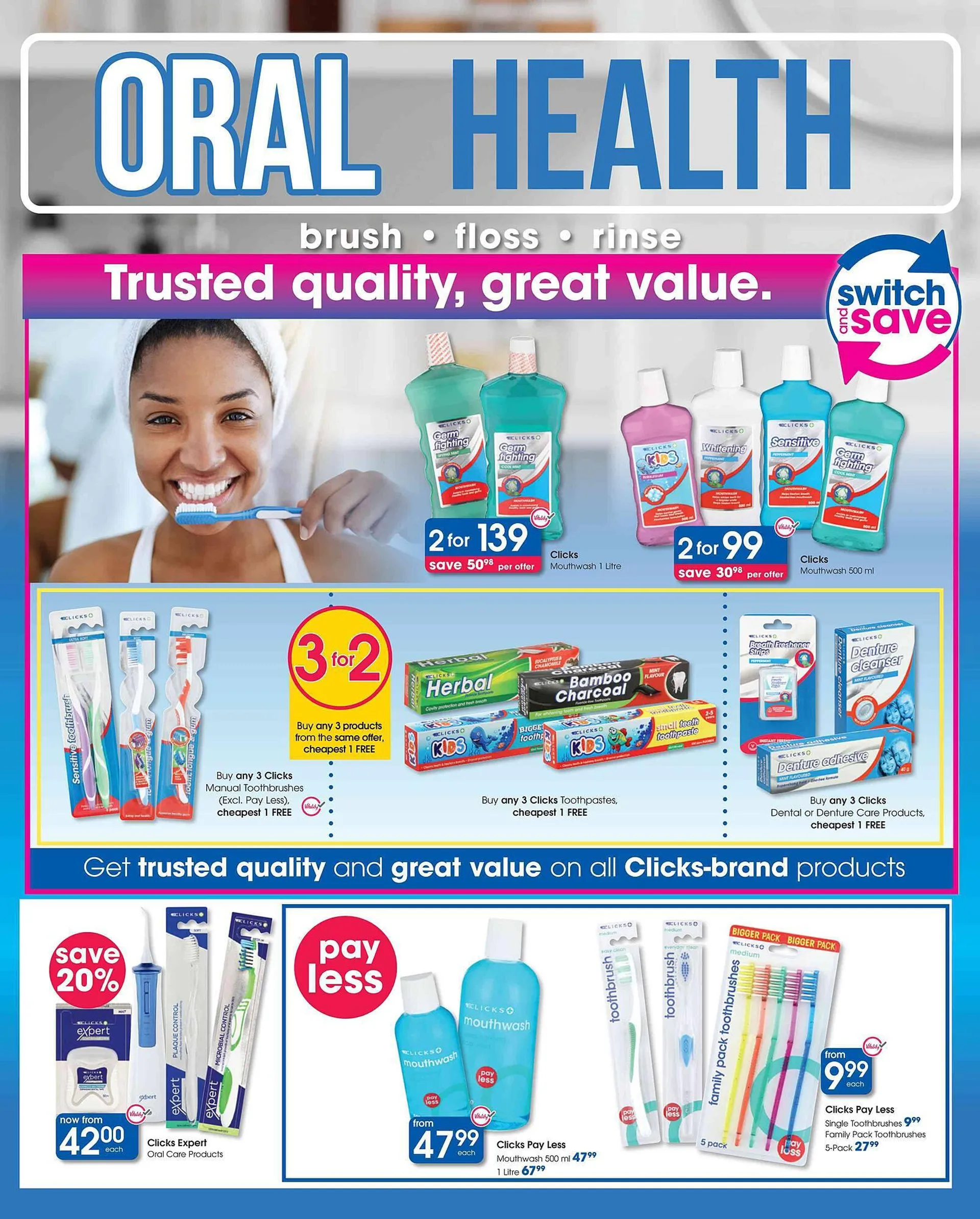 Clicks catalogue from 6 March to 19 March 2025 - Catalogue Page 2