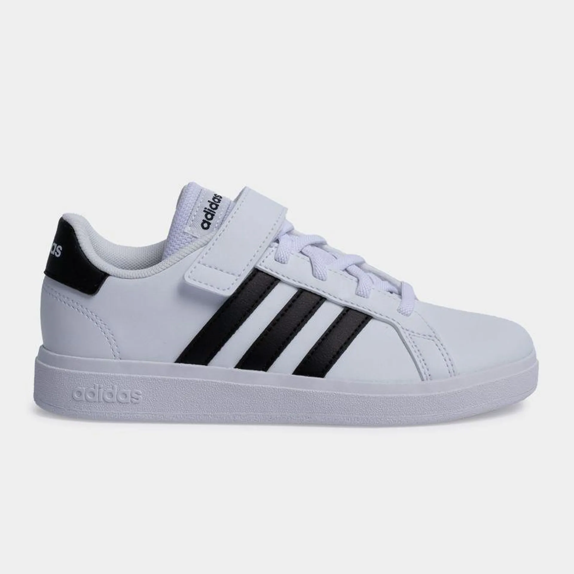 Kids adidas Grand Court White/Black Sneaker