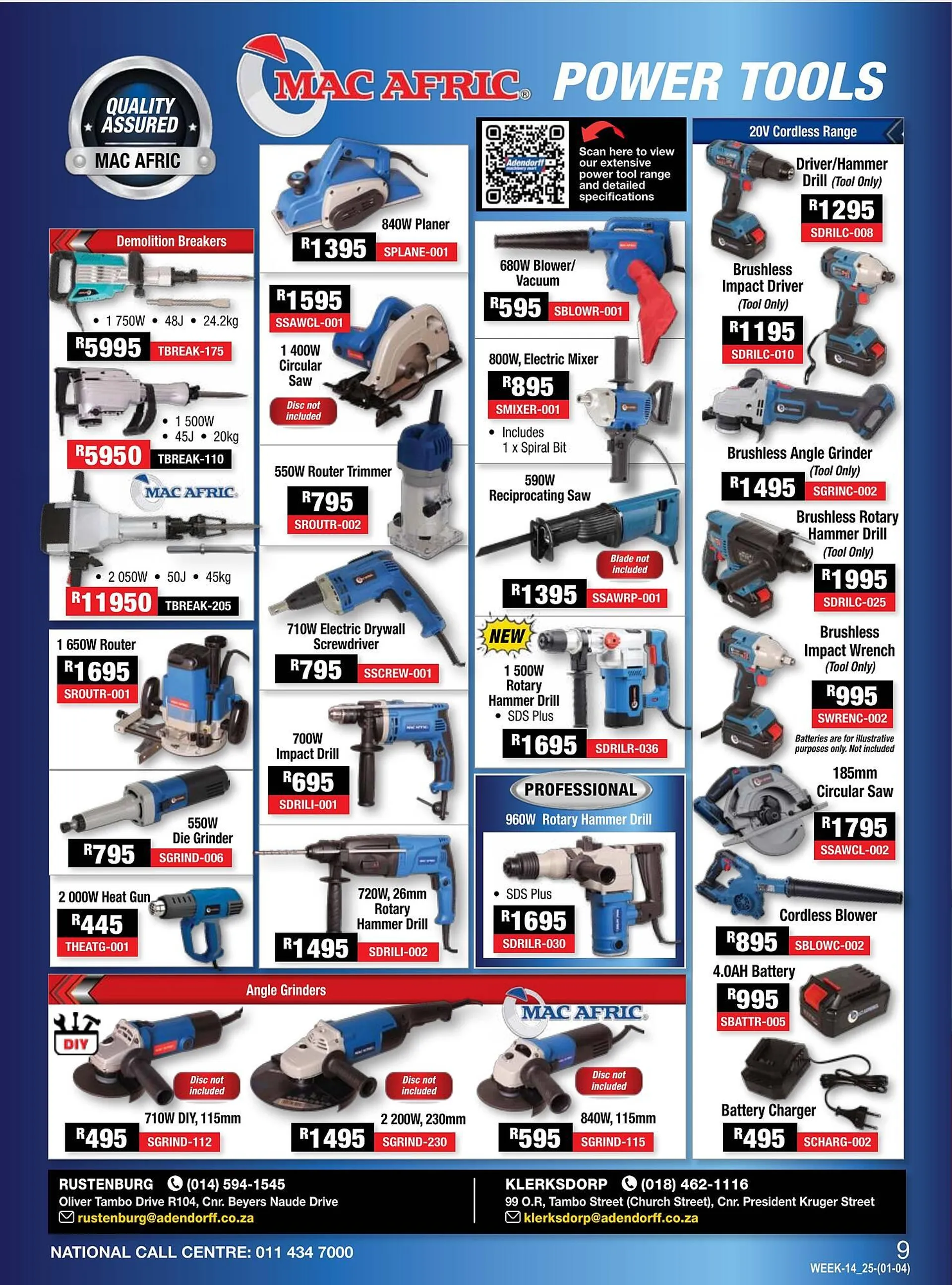 Adendorff Machinery Mart catalogue from 1 April to 30 April 2025 - Catalogue Page 2