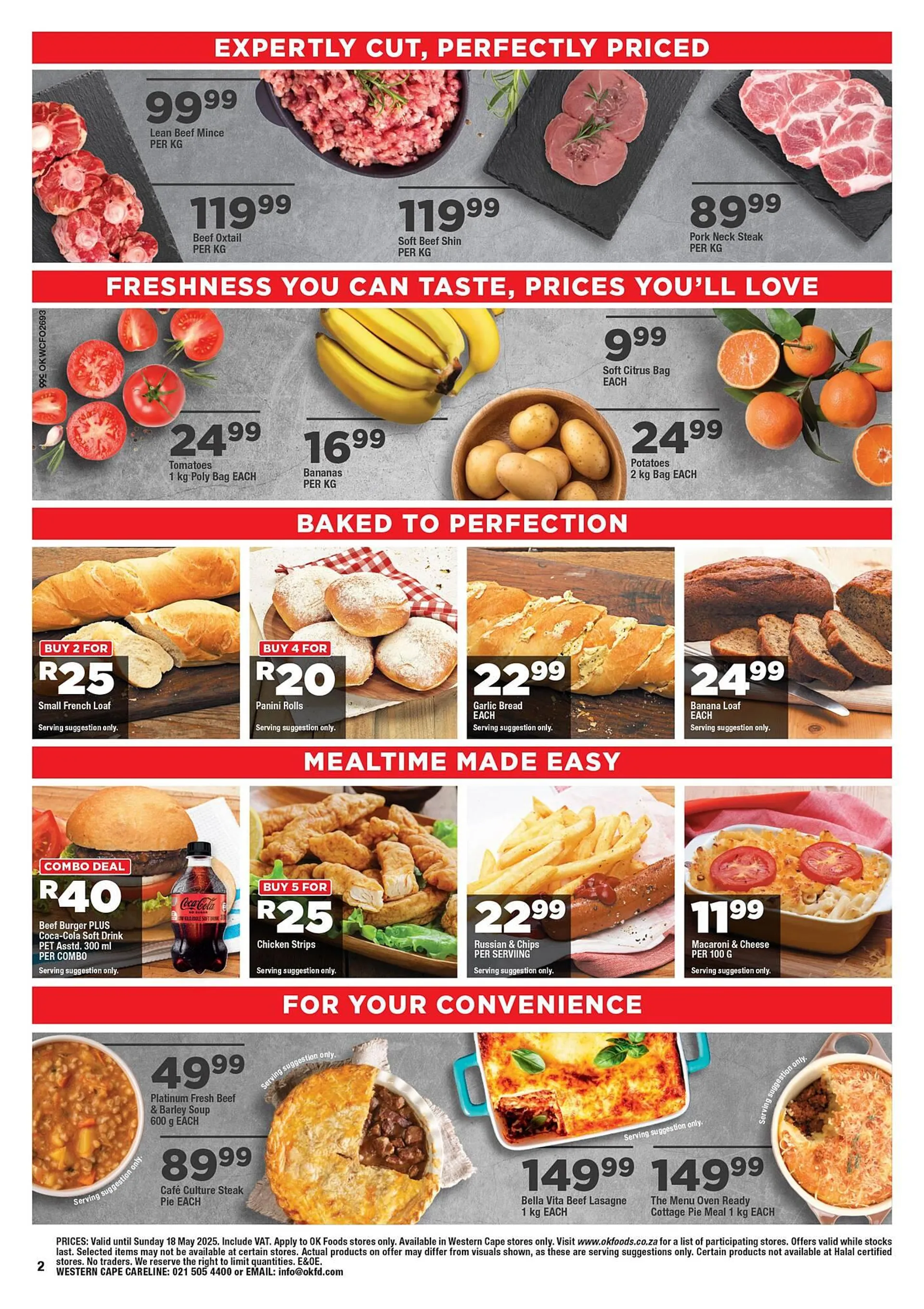 OK Foods catalogue from 7 May to 18 May 2025 - Catalogue Page 1