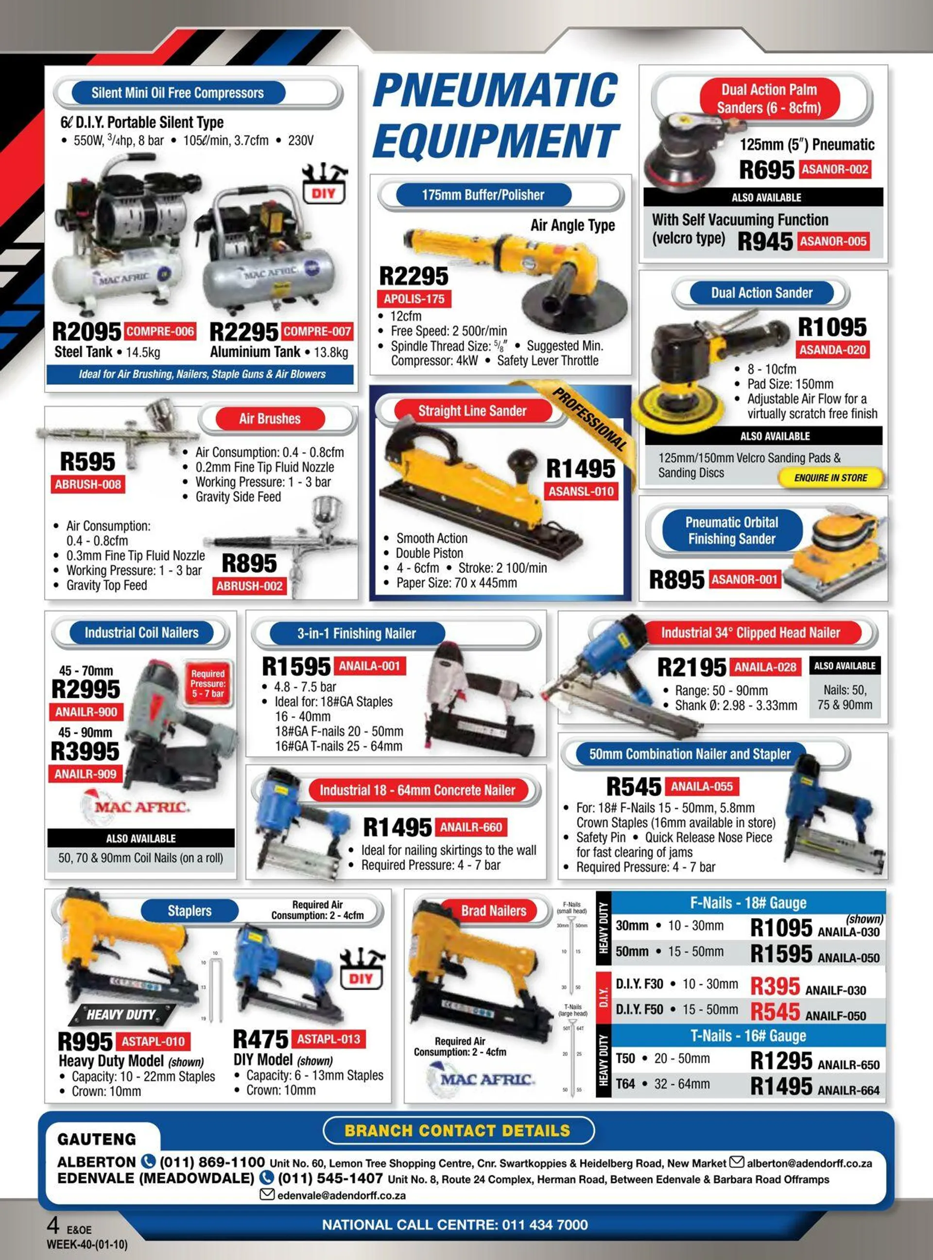 Adendorff Machinery Mart Current catalogue from 3 October to 17 October 2024 - Catalogue Page 6