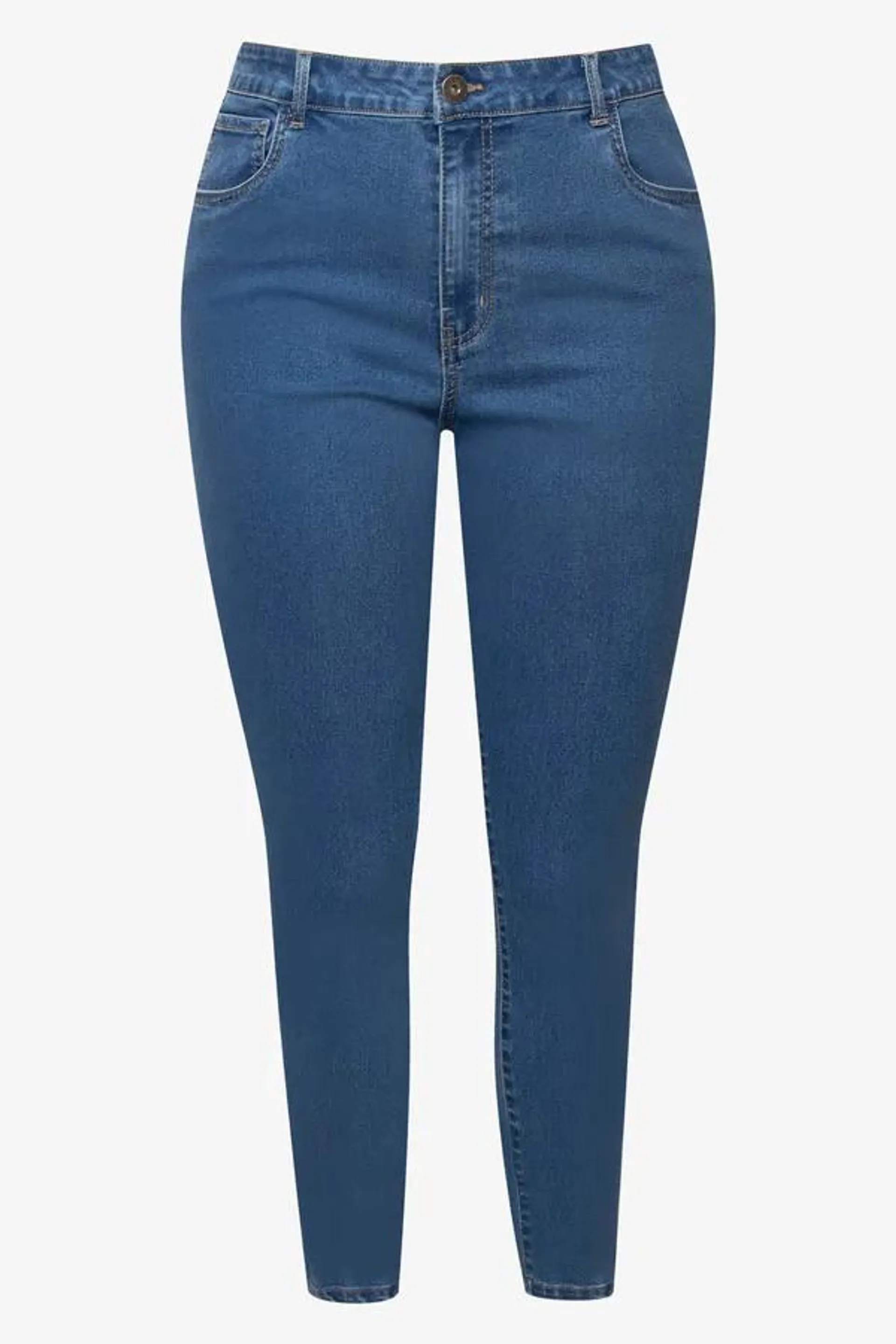 Lift, slim & shape skinny denim jeans blue