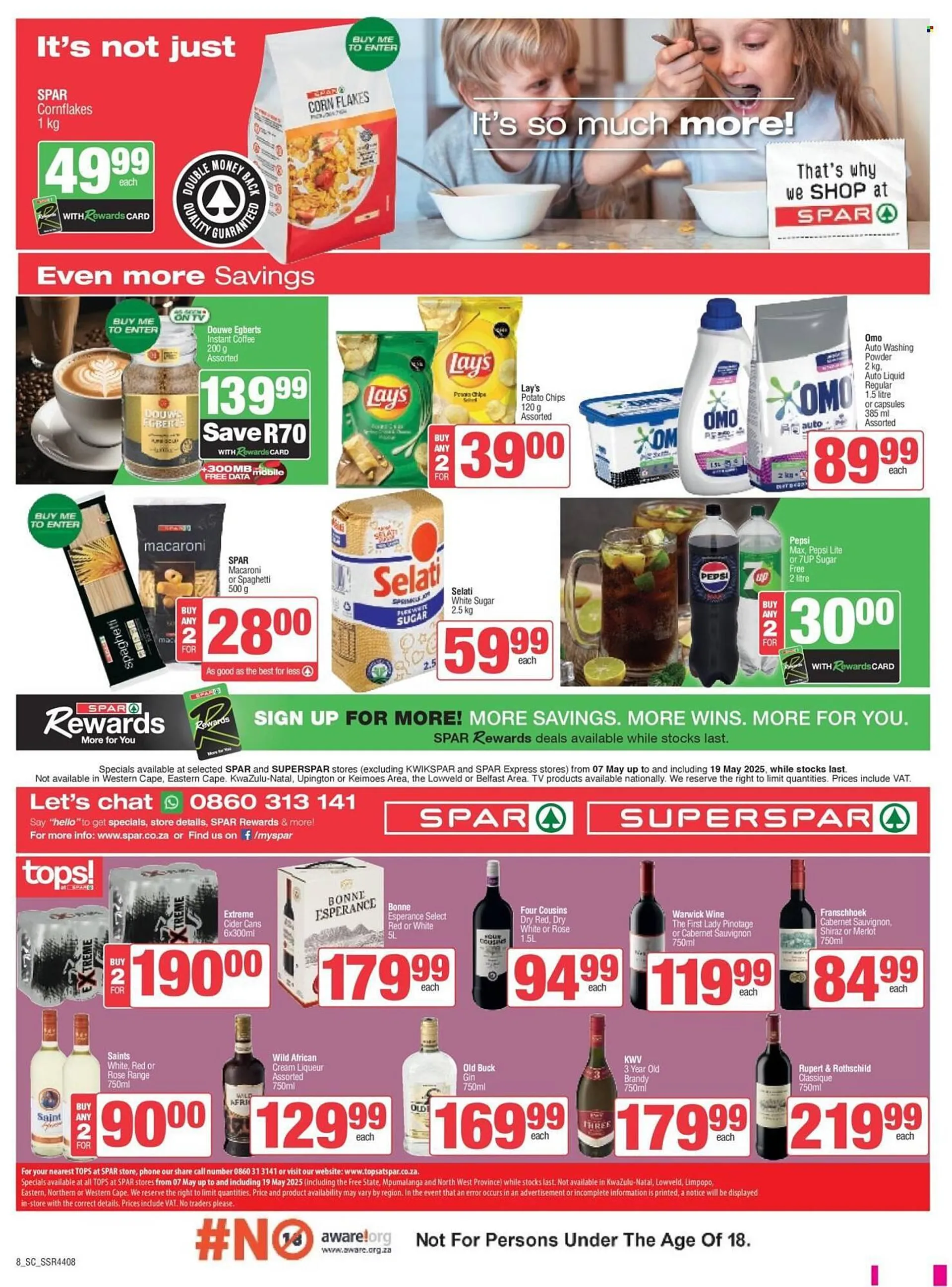 Spar catalogue from 7 May to 19 May 2025 - Catalogue Page 8