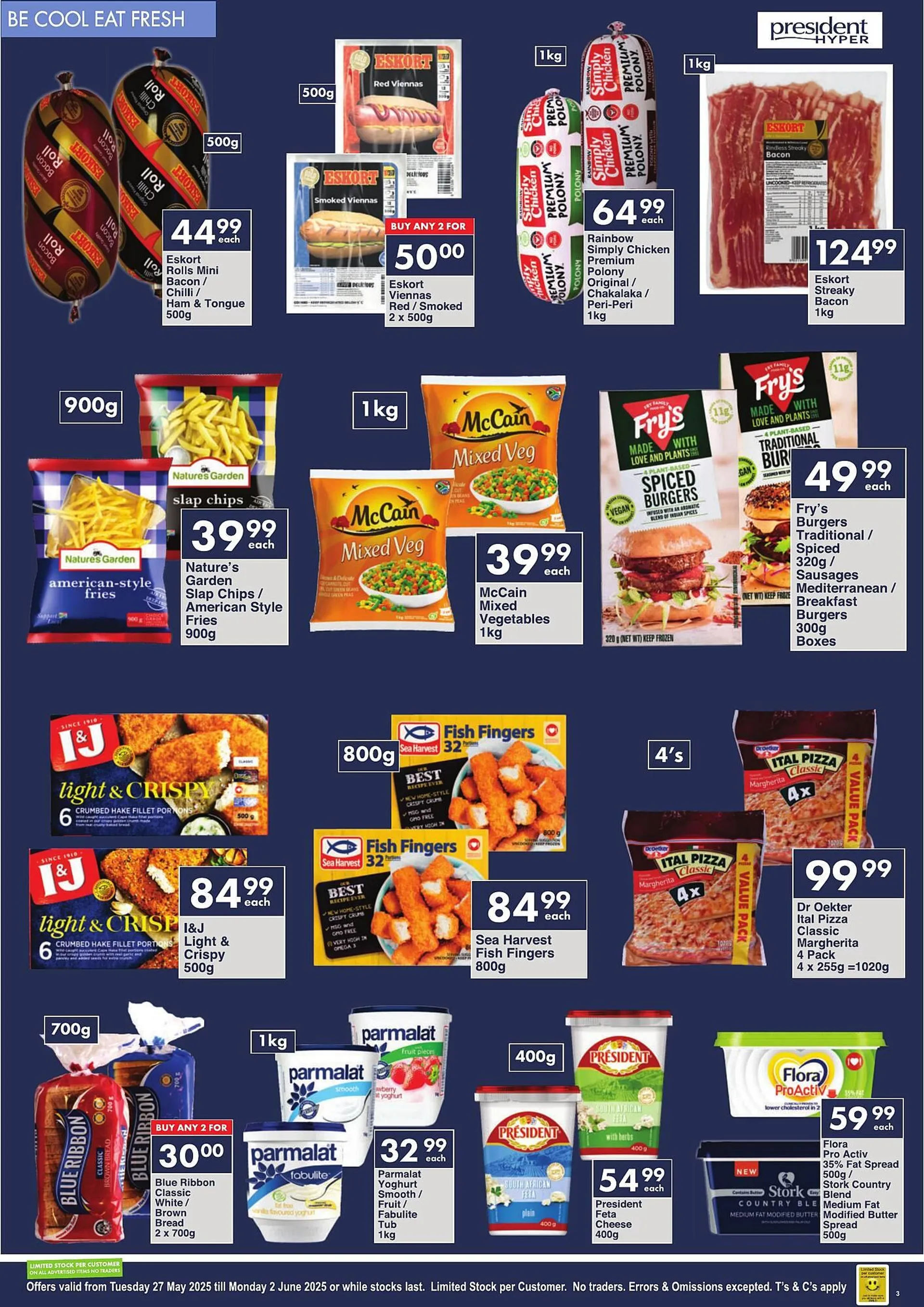 President Hyper catalogue from 27 May to 2 June 2025 - Catalogue Page 1