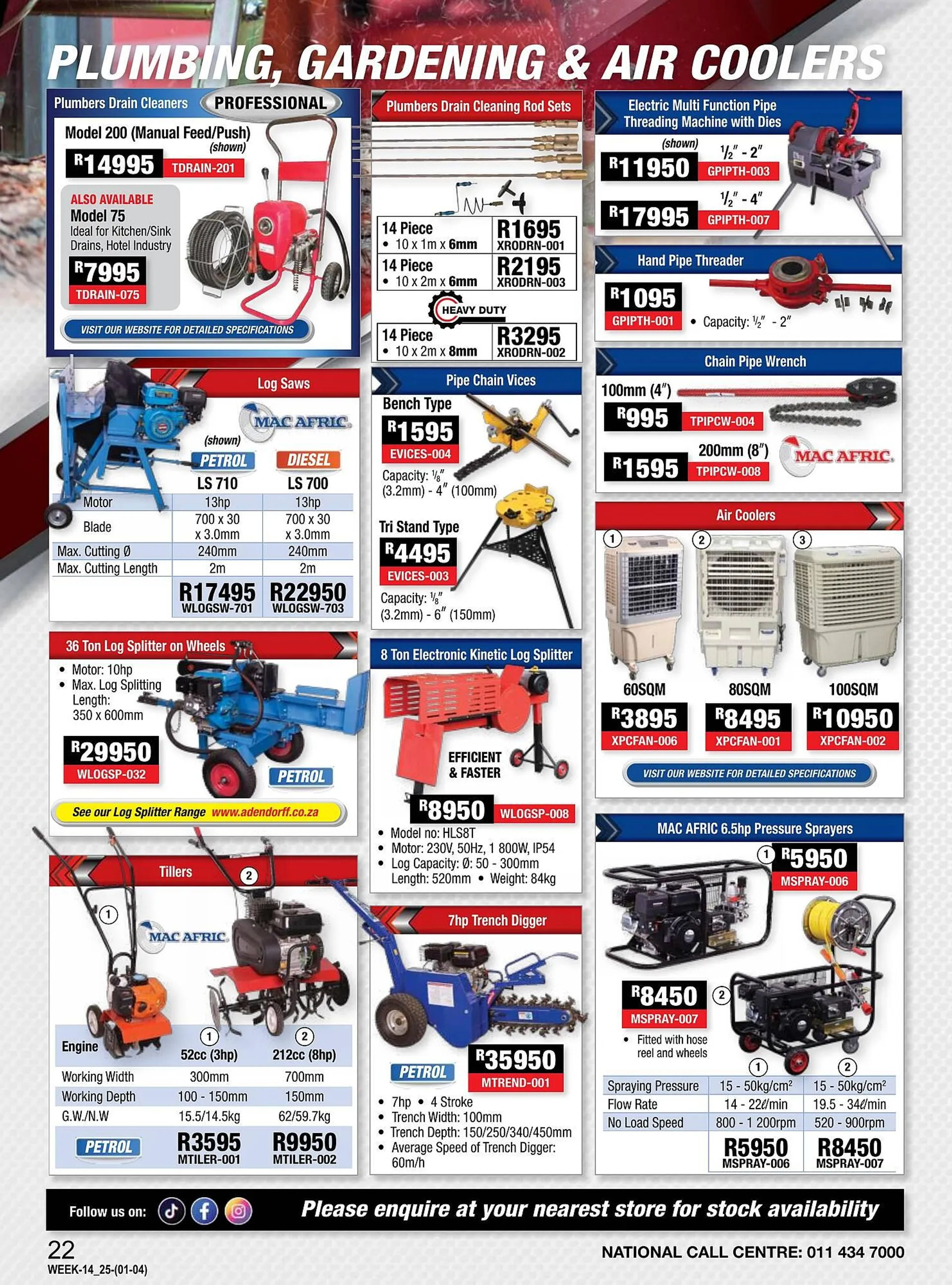 Adendorff Machinery Mart catalogue from 1 April to 30 April 2025 - Catalogue Page 4