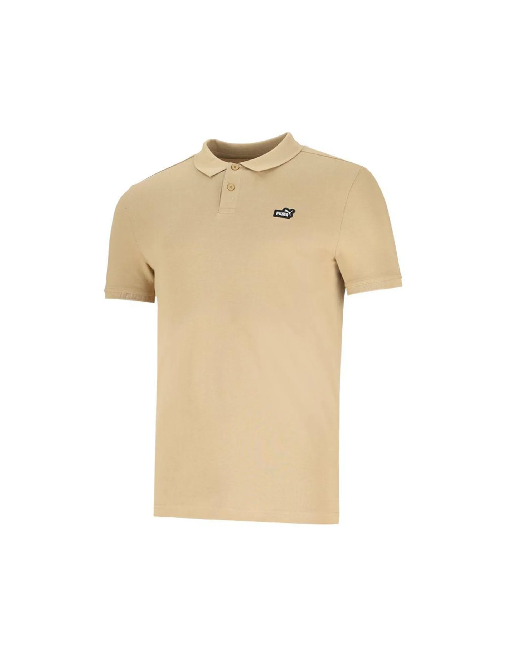 Puma Golf Pique Polo Mens Sand Dune