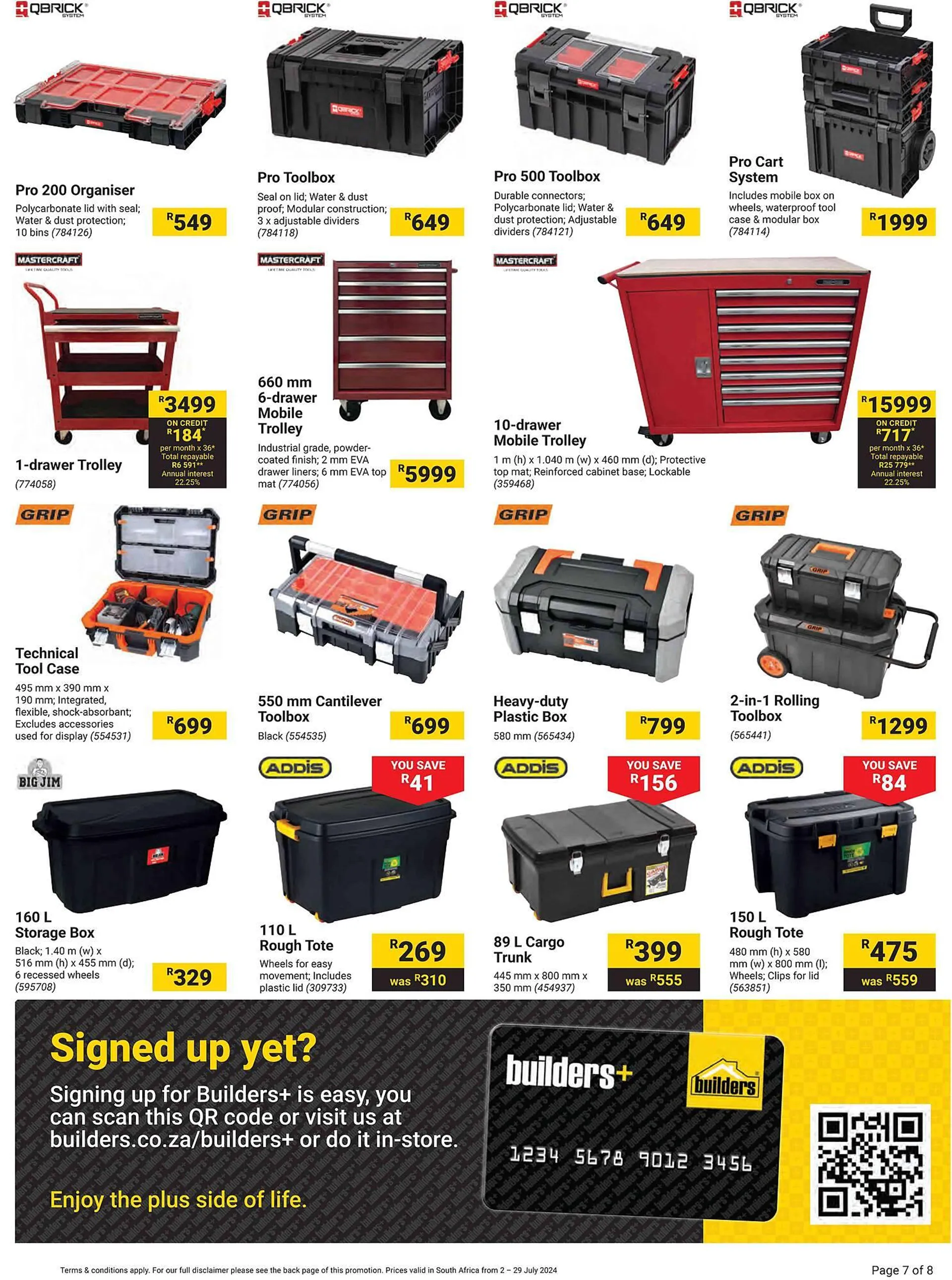 Builders Warehouse catalogue from 2 July to 29 July 2024 - Catalogue Page 7