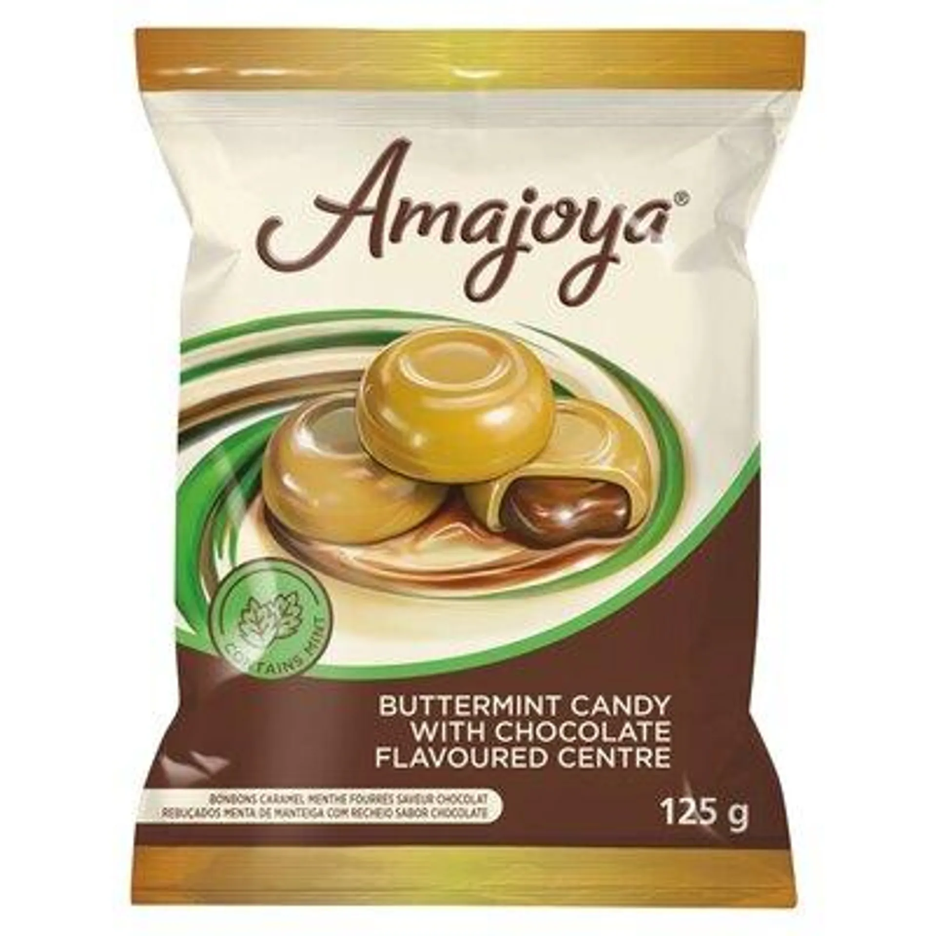 Amajoya Buttermint with Chocolate Sweets 125g