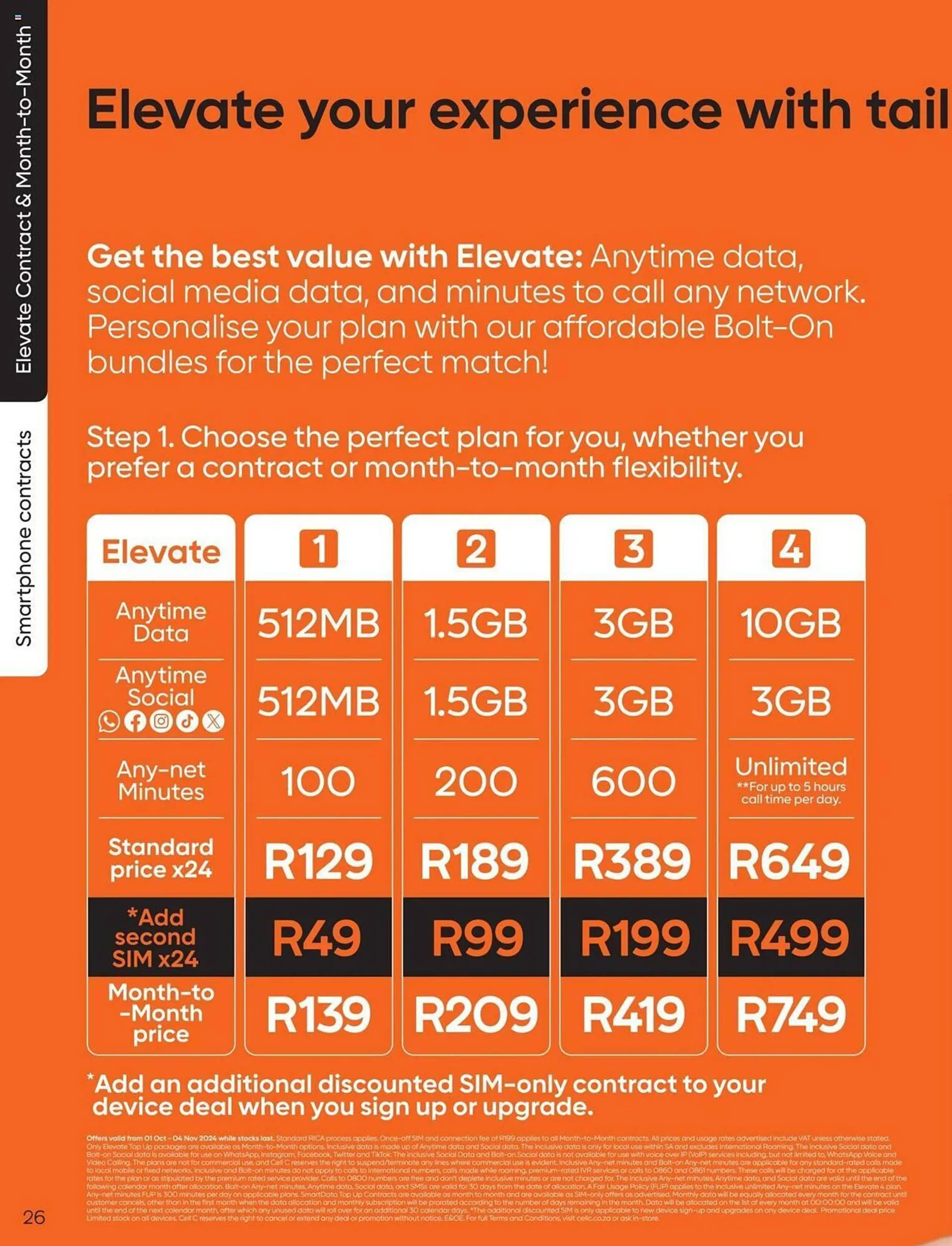 Cell C catalogue from 1 October to 4 November 2024 - Catalogue Page 26