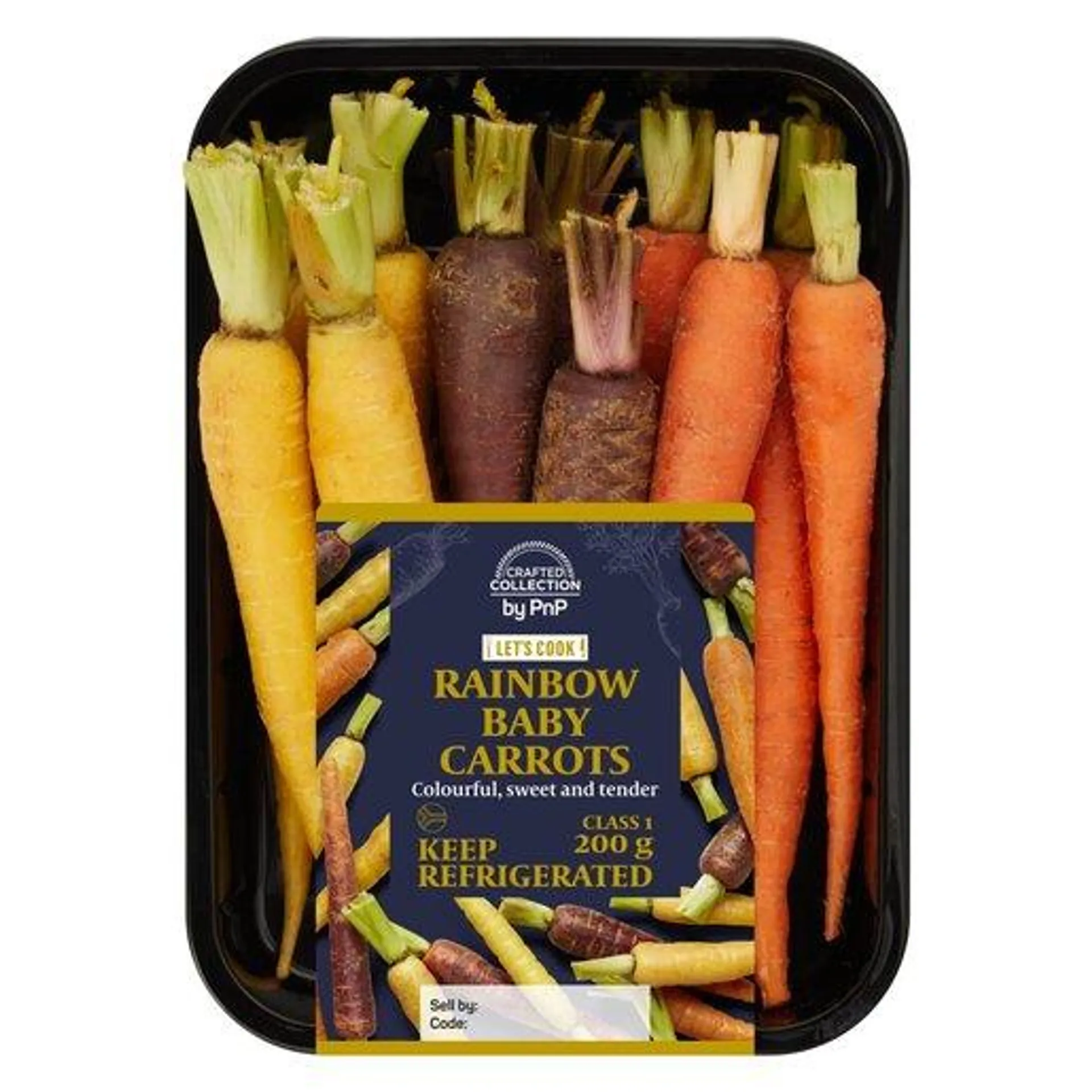 PnP Rainbow Carrots 200g