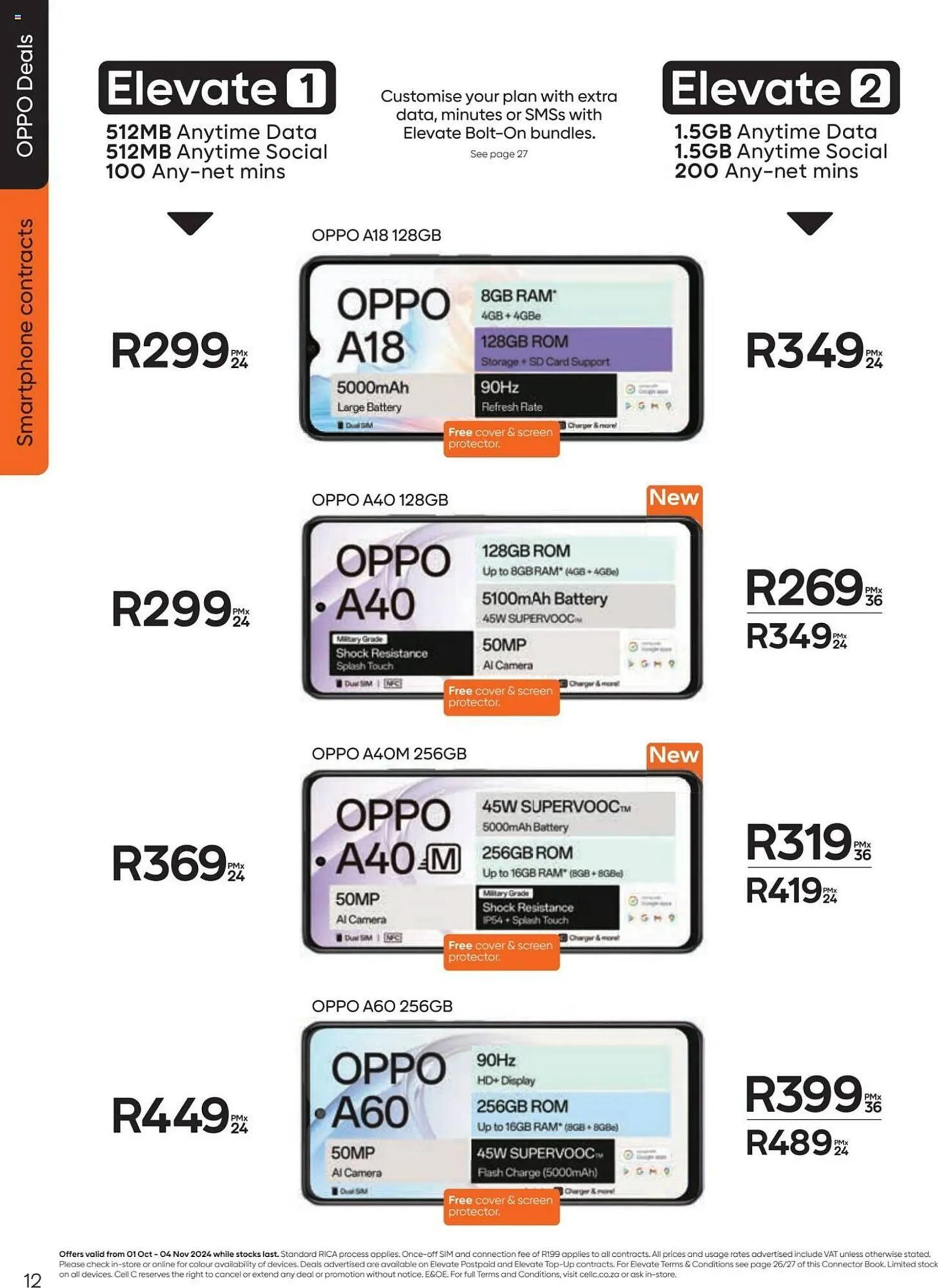 Cell C catalogue from 1 October to 4 November 2024 - Catalogue Page 12