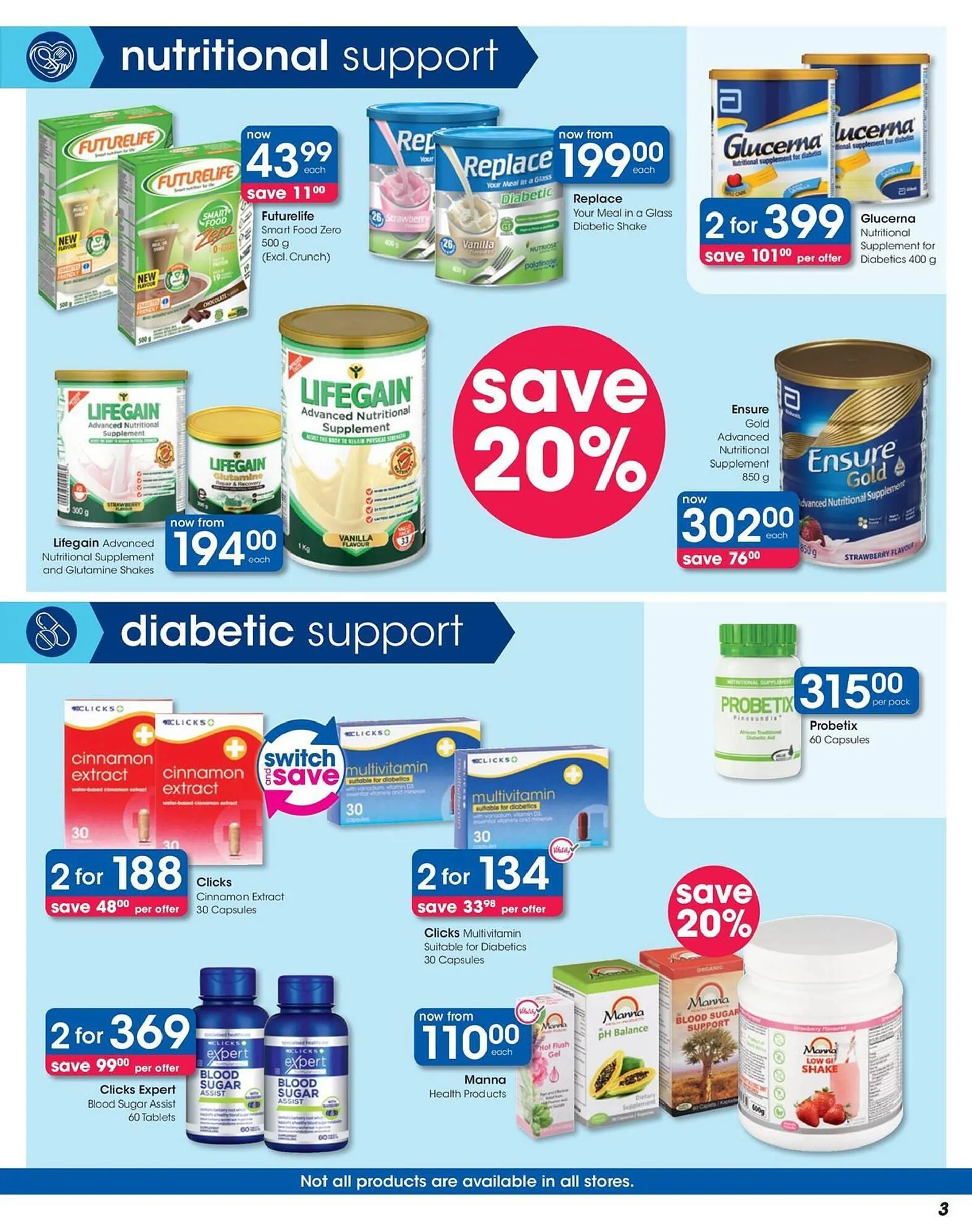 Clicks catalogue from 17 October to 13 November 2024 - Catalogue Page 3