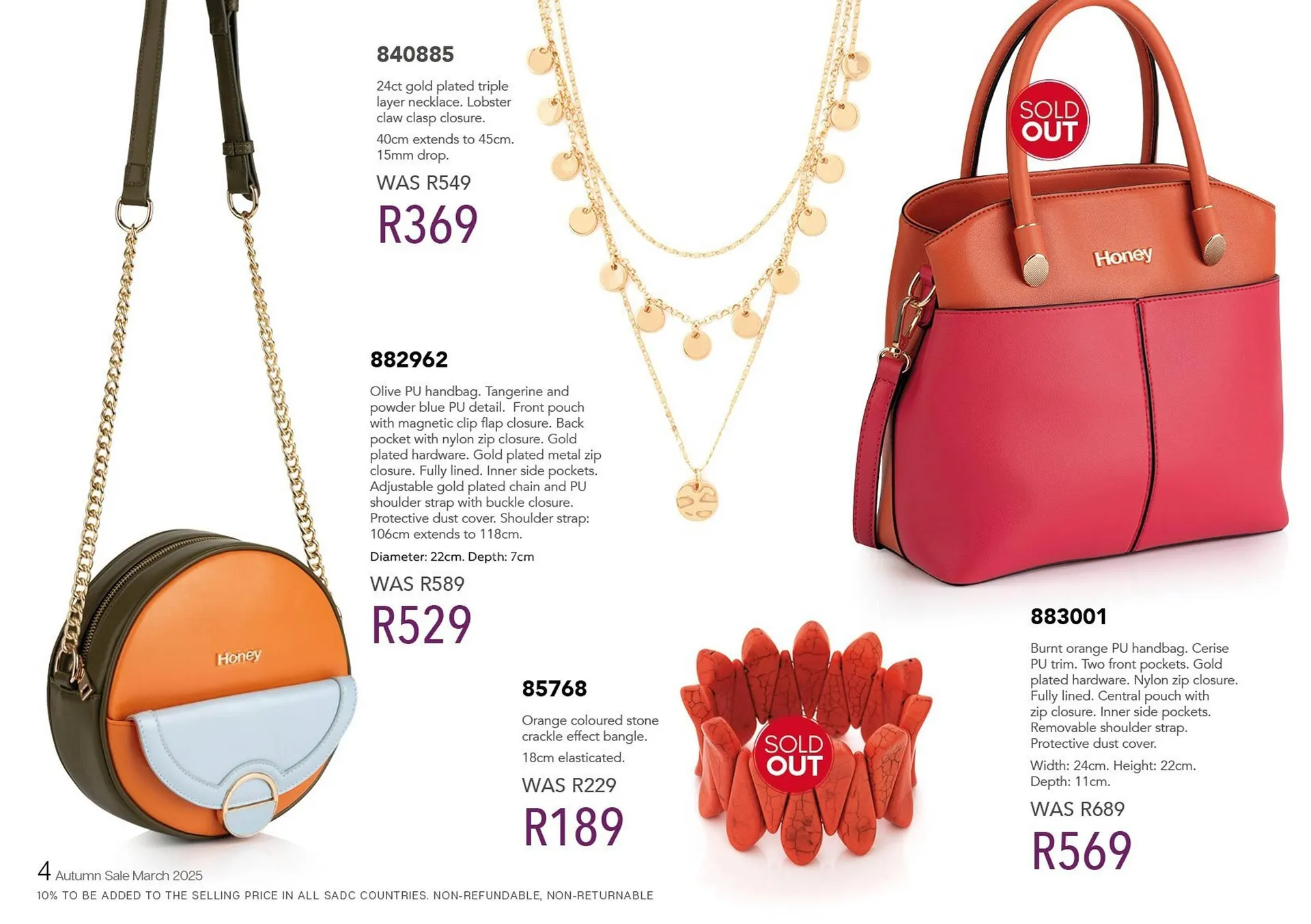 Honey Fashion Accessories catalogue from 10 April to 23 April 2025 - Catalogue Page 2