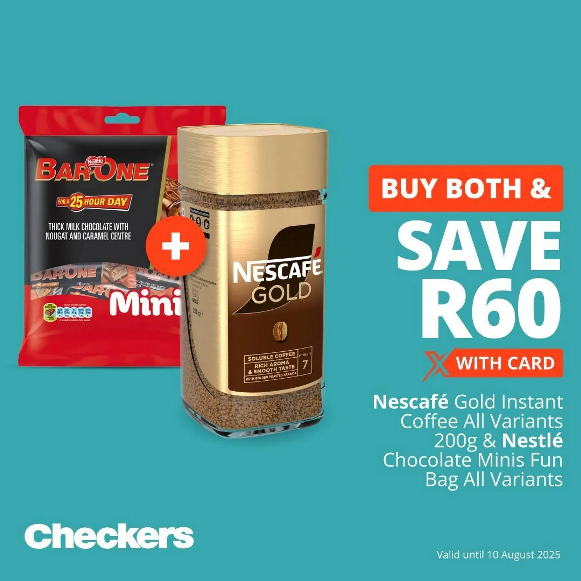 Checkers catalogue from 25 July to 10 August 2025 - Catalogue Page 1