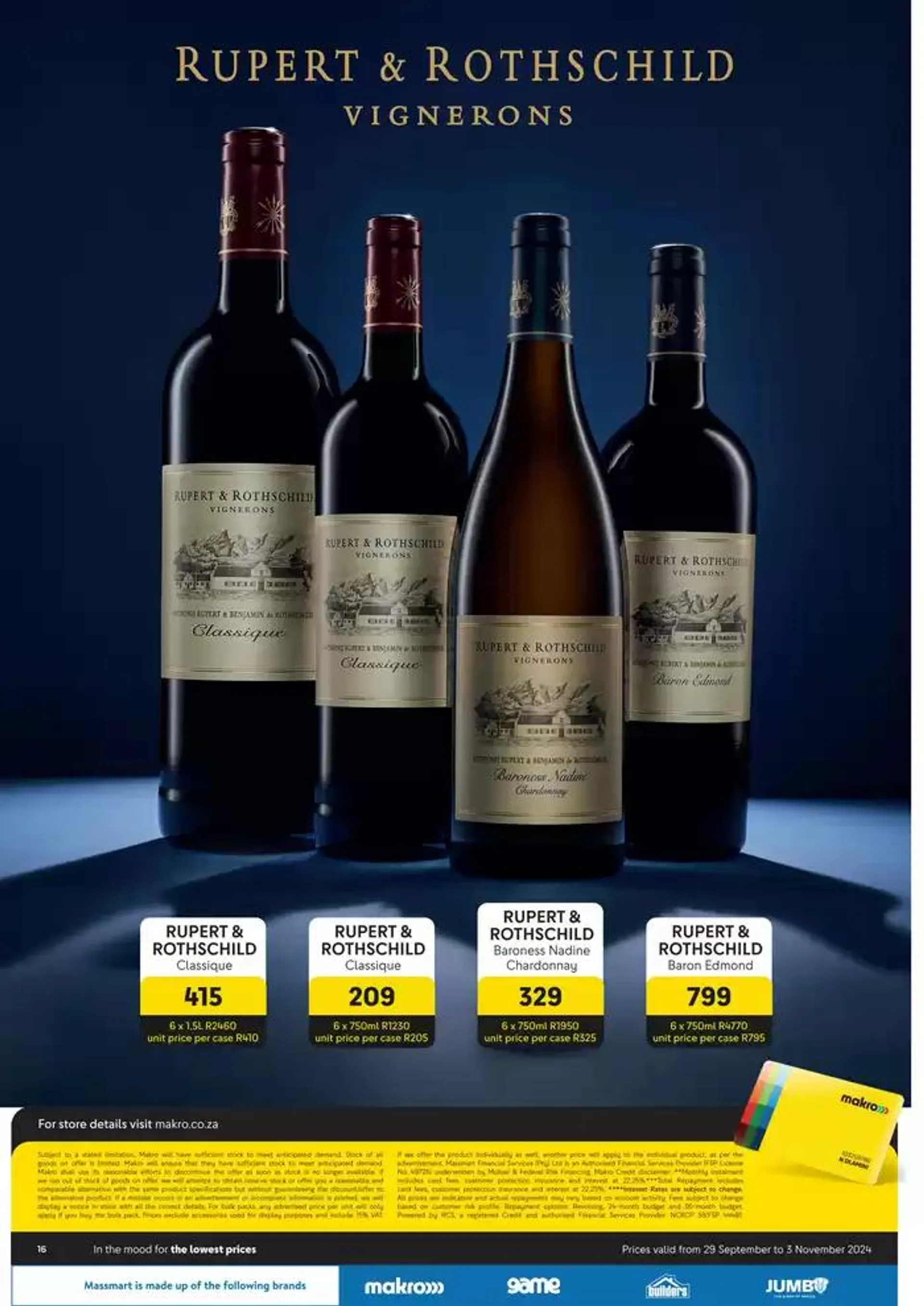 Makro Liquor : Wine from 30 September to 3 November 2024 - Catalogue Page 16